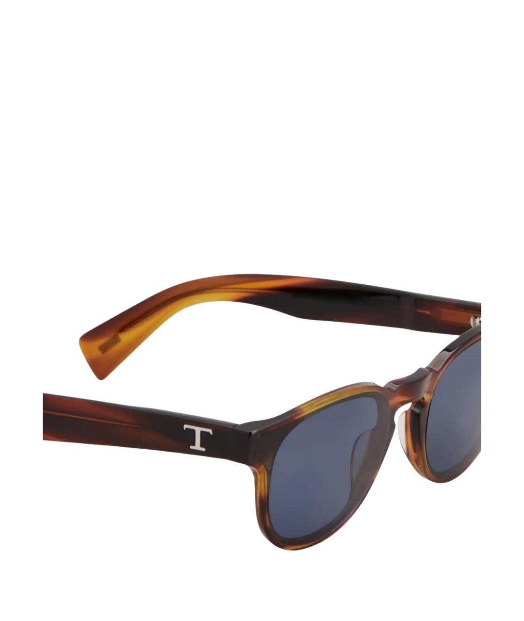 TOD'S Коричневые солнцезащитные очки, фото 2