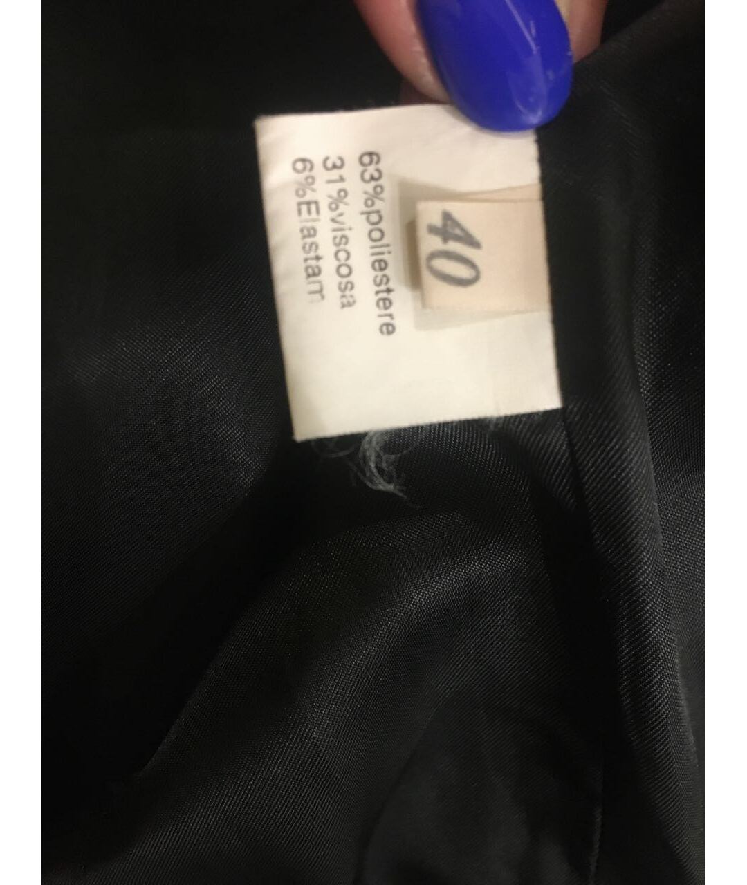 ALEXANDER MCQUEEN Черный вискозный жакет/пиджак, фото 5