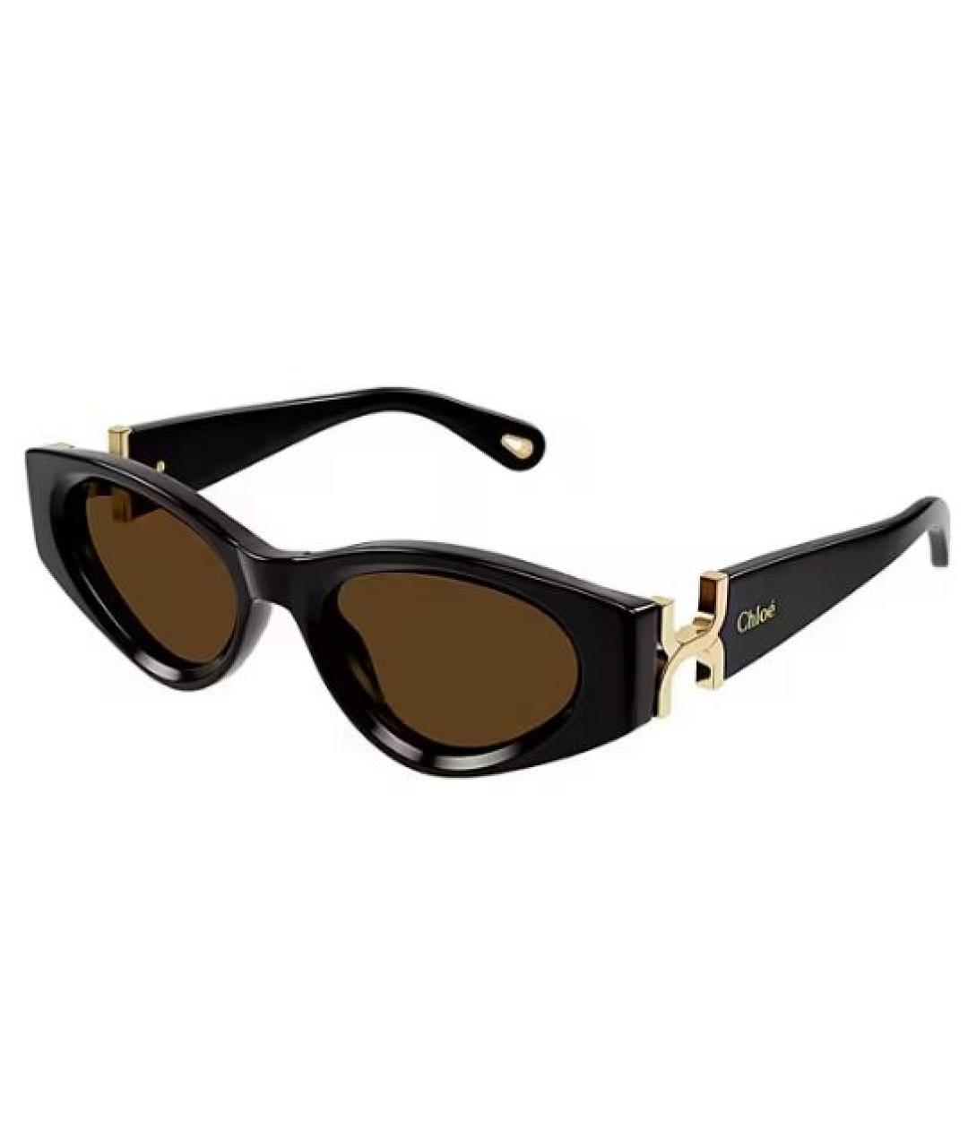 CHLOE Черные солнцезащитные очки, фото 1