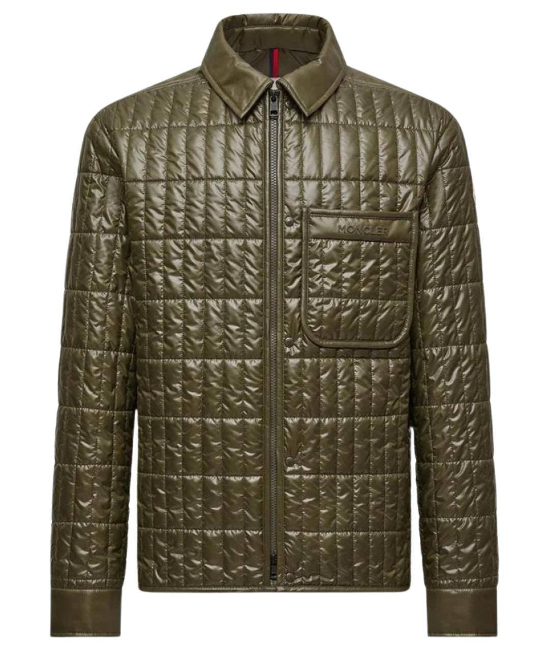 MONCLER Зеленая куртка, фото 1