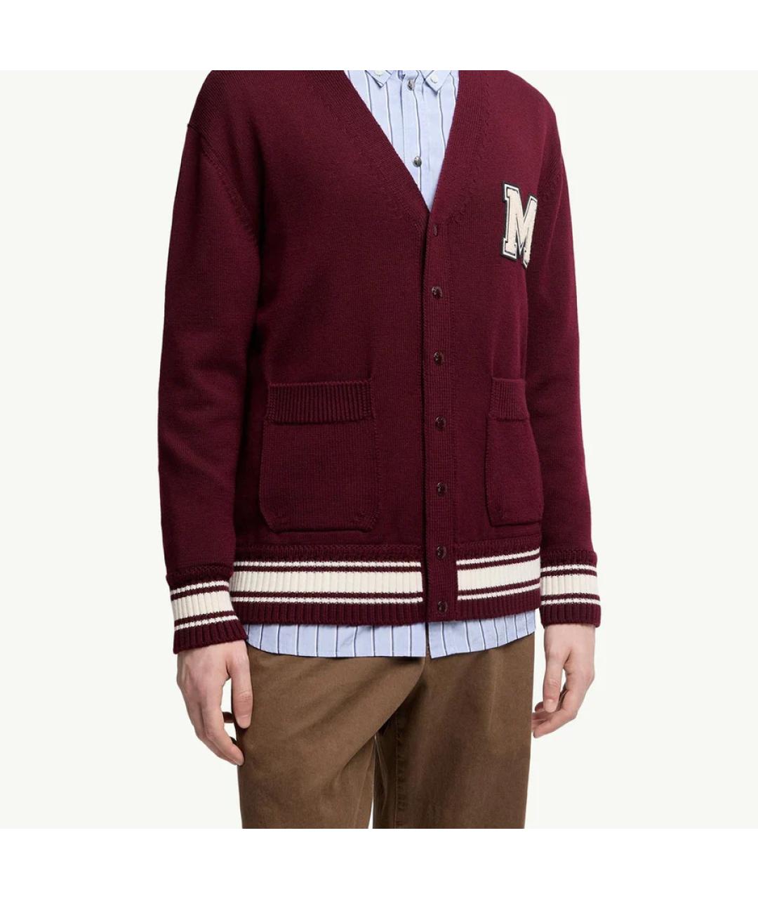 MONCLER Красный кардиган, фото 3