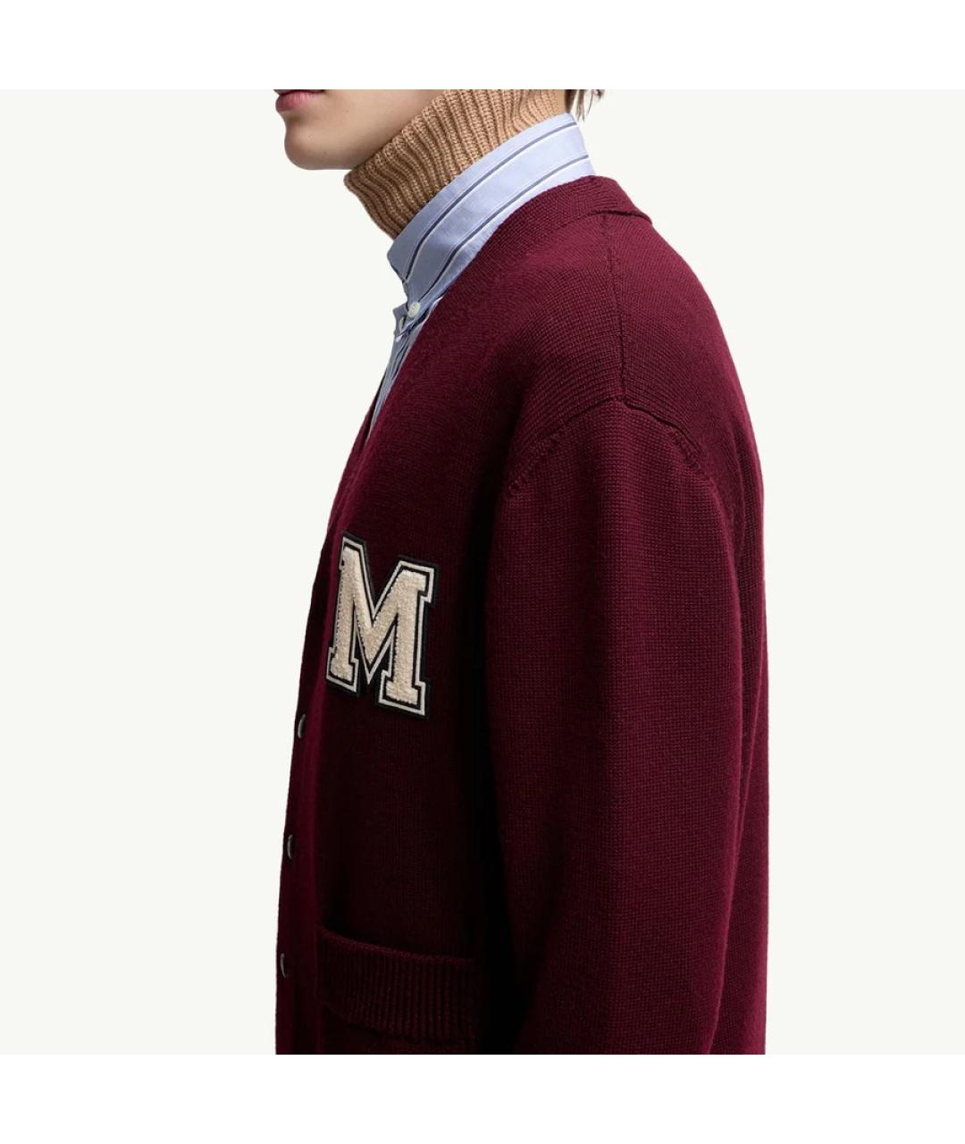 MONCLER Красный кардиган, фото 2