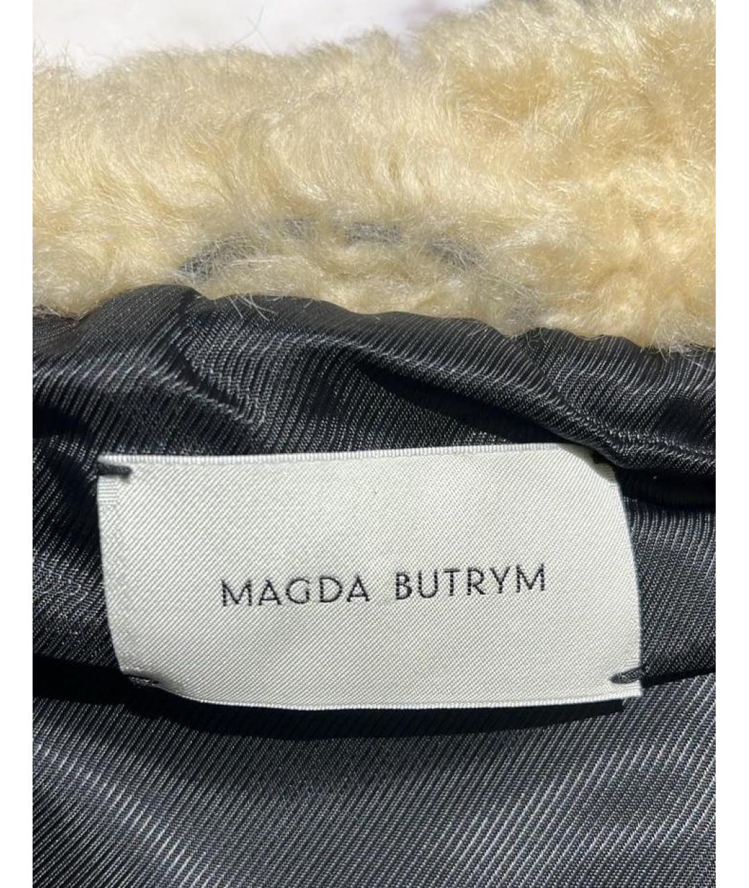 MAGDA BUTRYM Темно-синяя кожаная куртка, фото 2