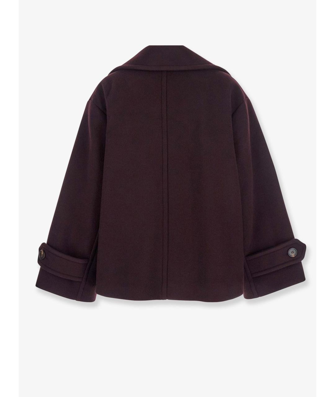 CHLOE Фиолетовое шерстяное пальто, фото 2