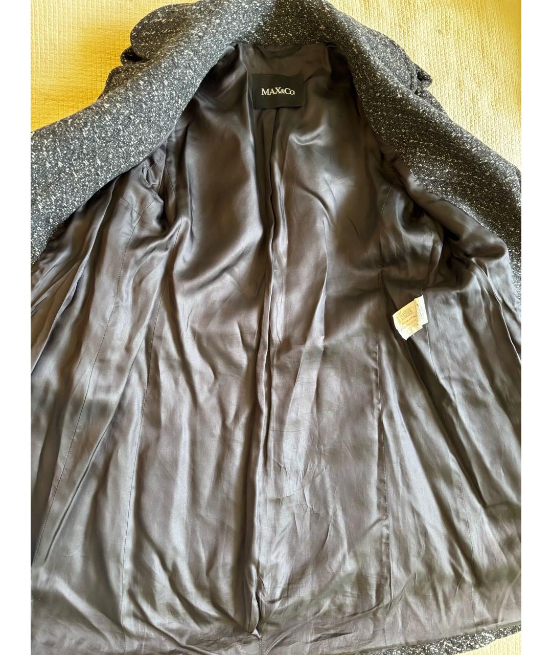 MAX MARA Коричневое шерстяное пальто, фото 3