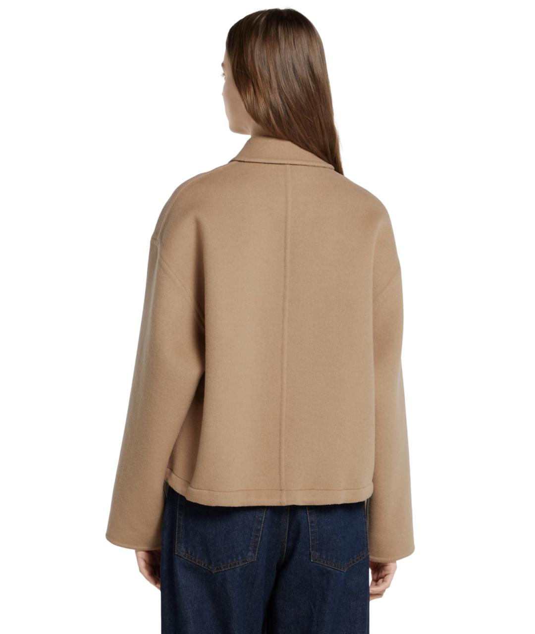 GUCCI Бежевая шерстяная куртка, фото 5