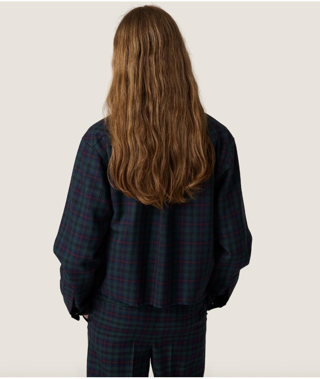 MIU MIU Мульти шерстяная рубашка, фото 3