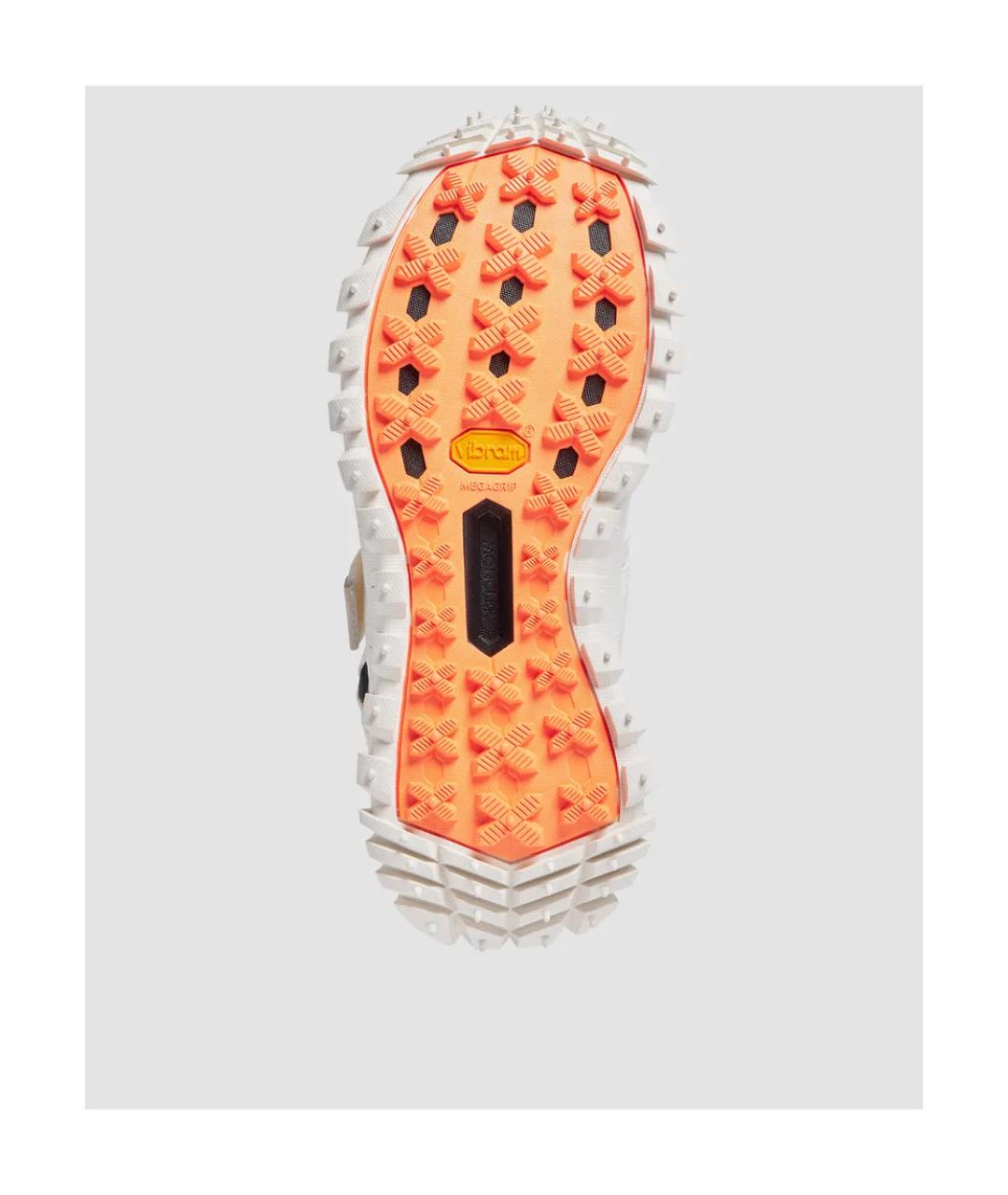 MONCLER Белые текстильные босоножки, фото 4