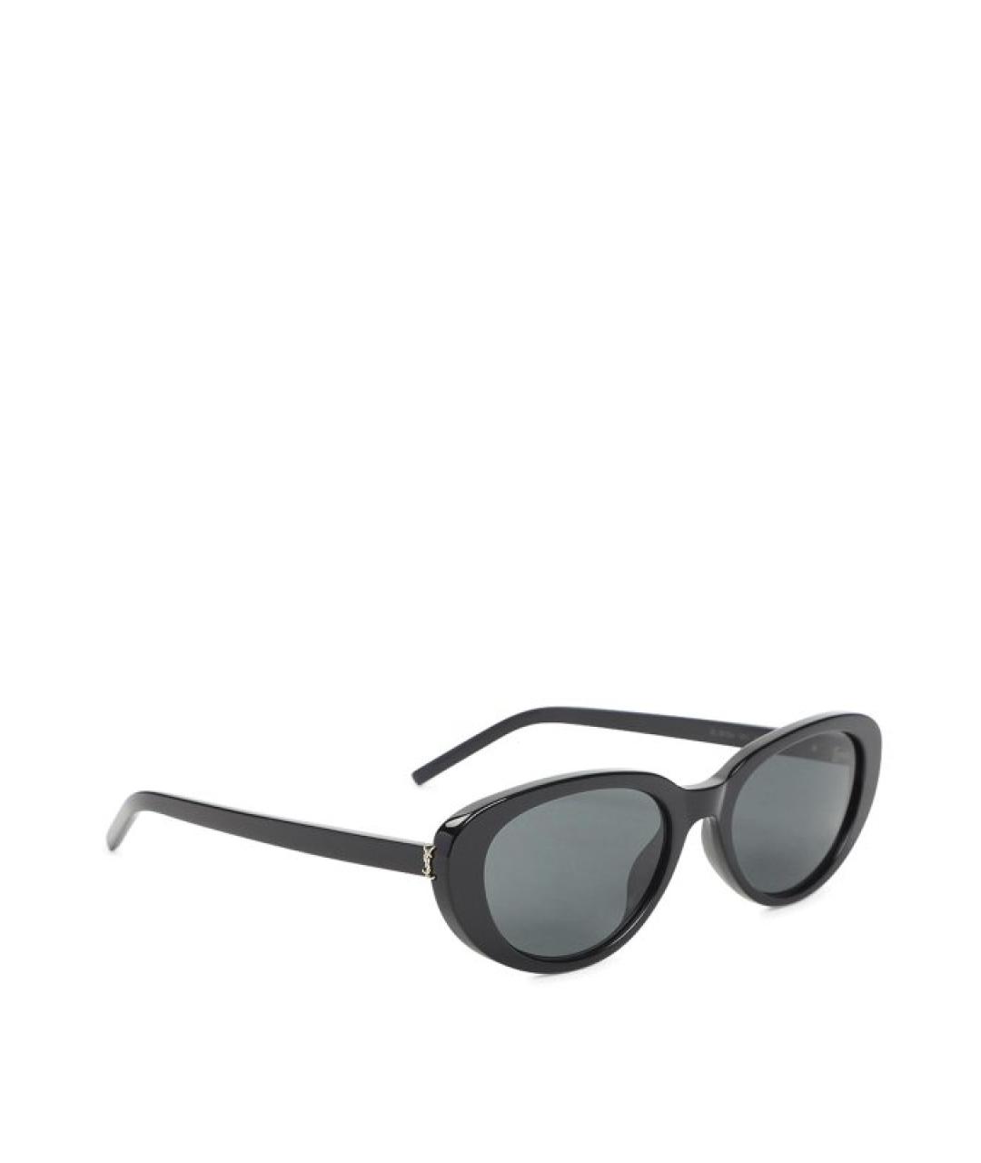 SAINT LAURENT Черные солнцезащитные очки, фото 1