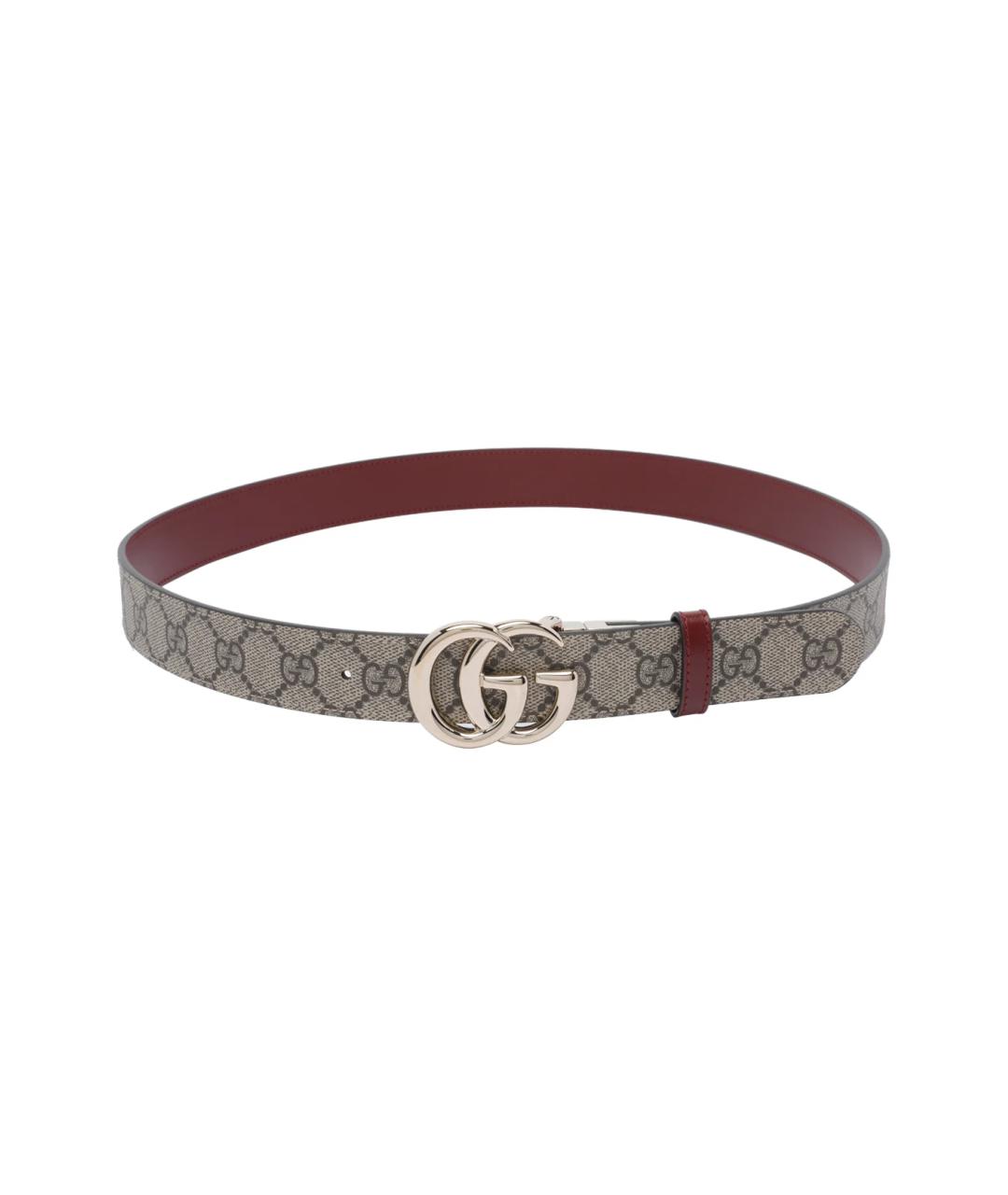 GUCCI Серый ремень, фото 1