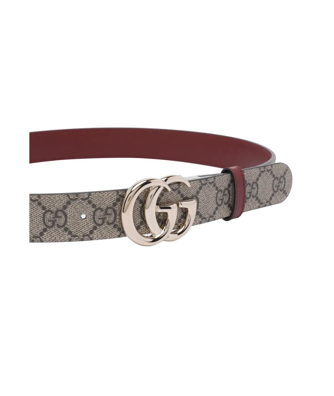 GUCCI Серый ремень, фото 2