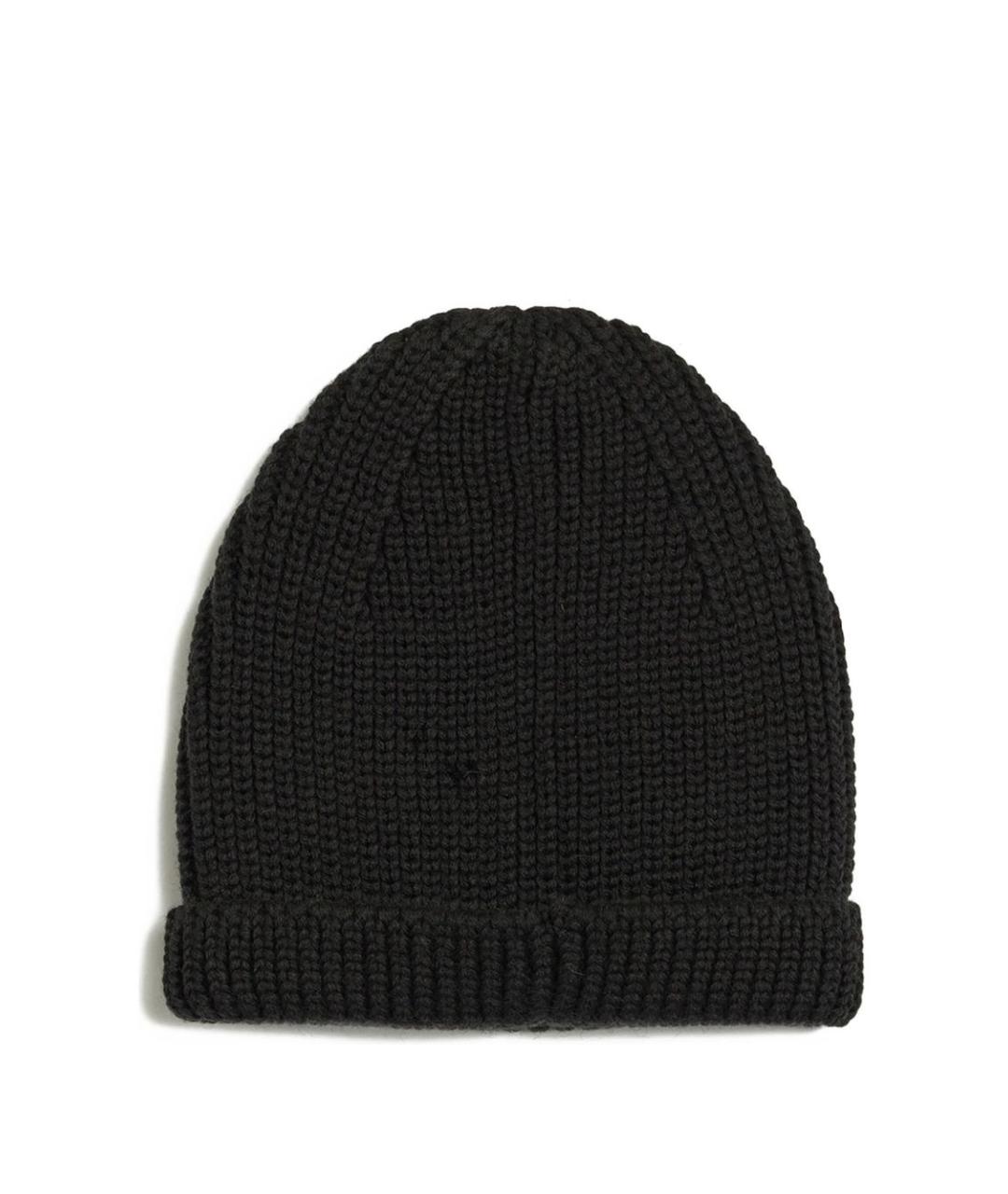 Y-3 Черная шерстяная шапка, фото 2