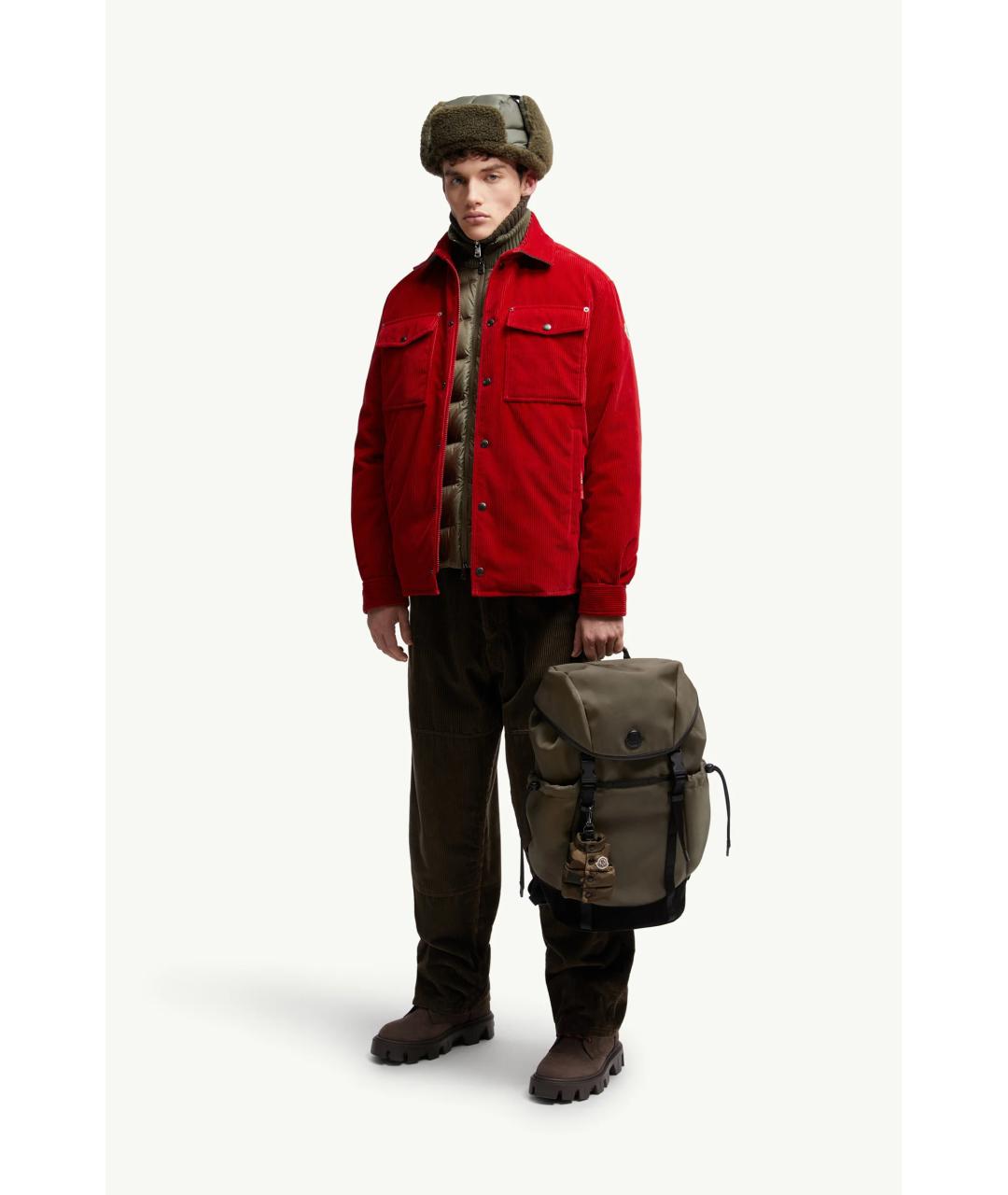 MONCLER Красная куртка, фото 2
