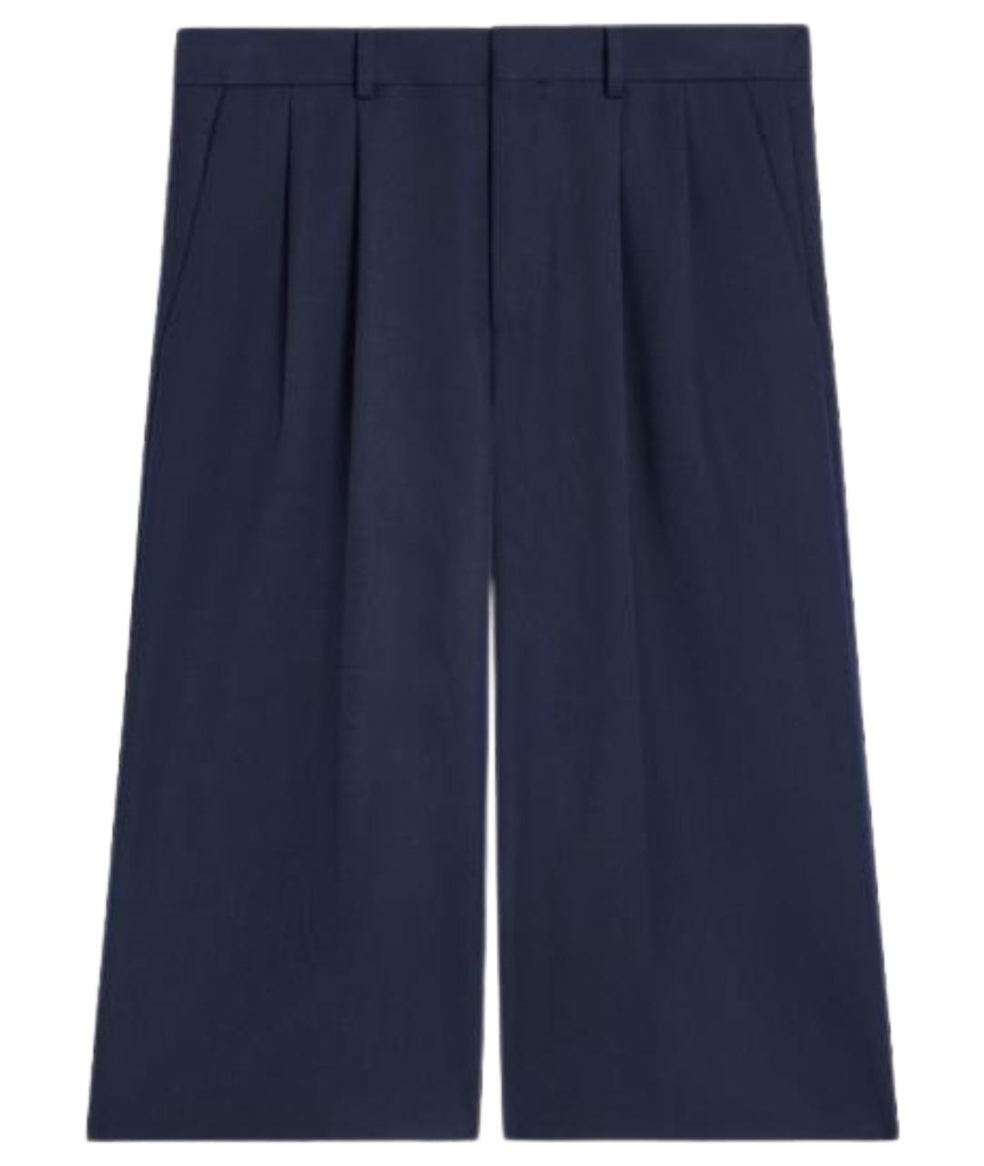 CELINE Синие хлопковые шорты, фото 1