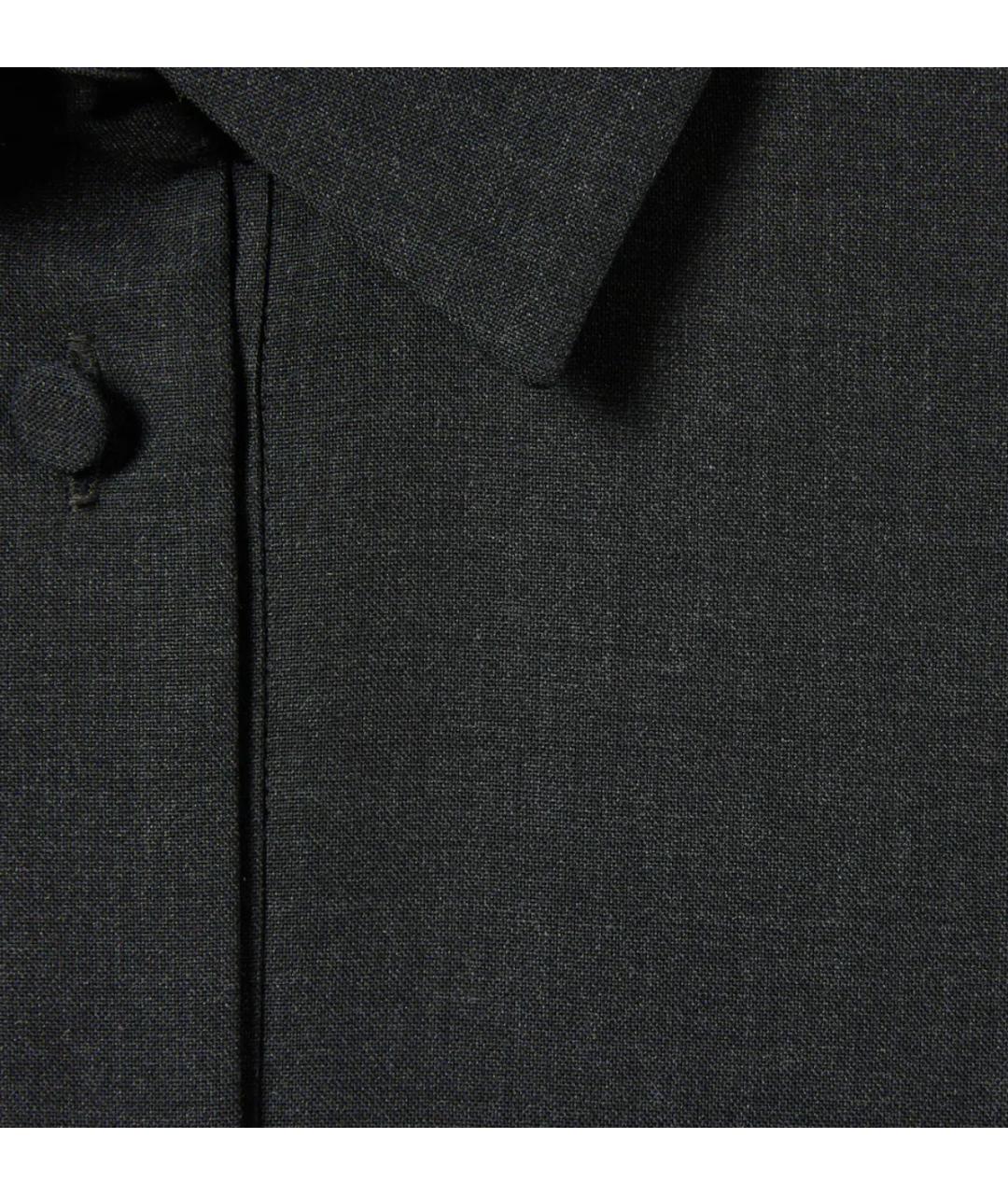 GUCCI Антрацитовое шерстяное повседневное платье, фото 4