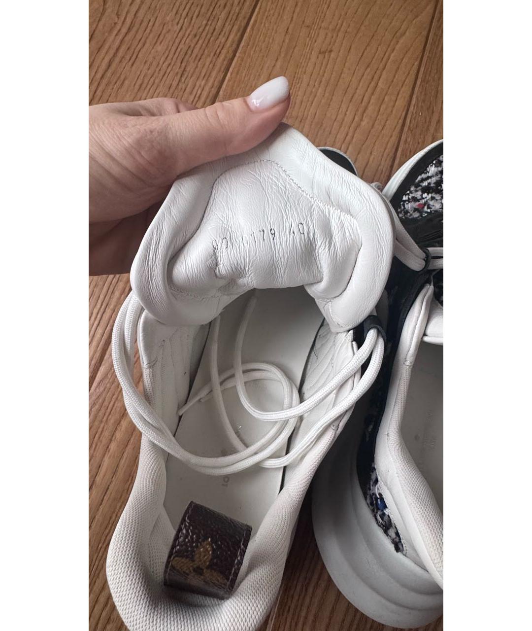 LOUIS VUITTON Мульти текстильные кроссовки, фото 6