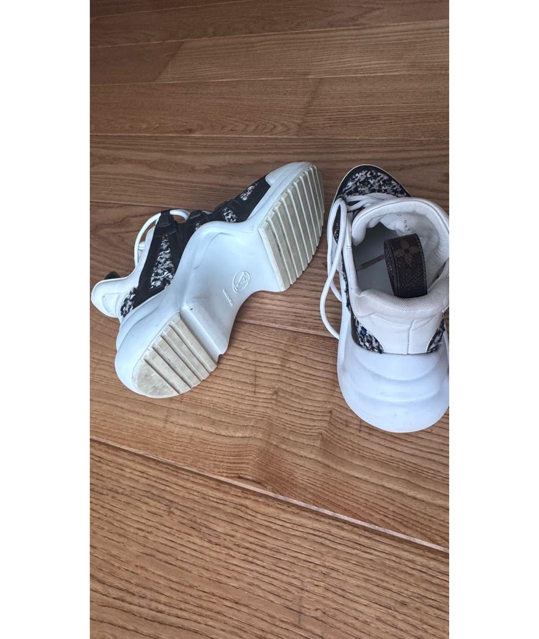 LOUIS VUITTON Мульти текстильные кроссовки, фото 5