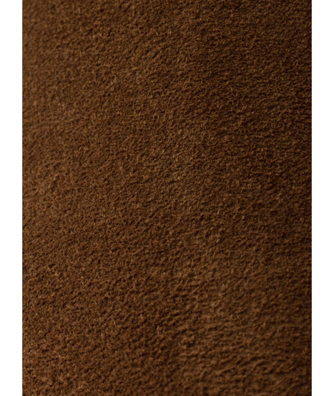 PRADA Коричневые замшевые сабо, фото 5