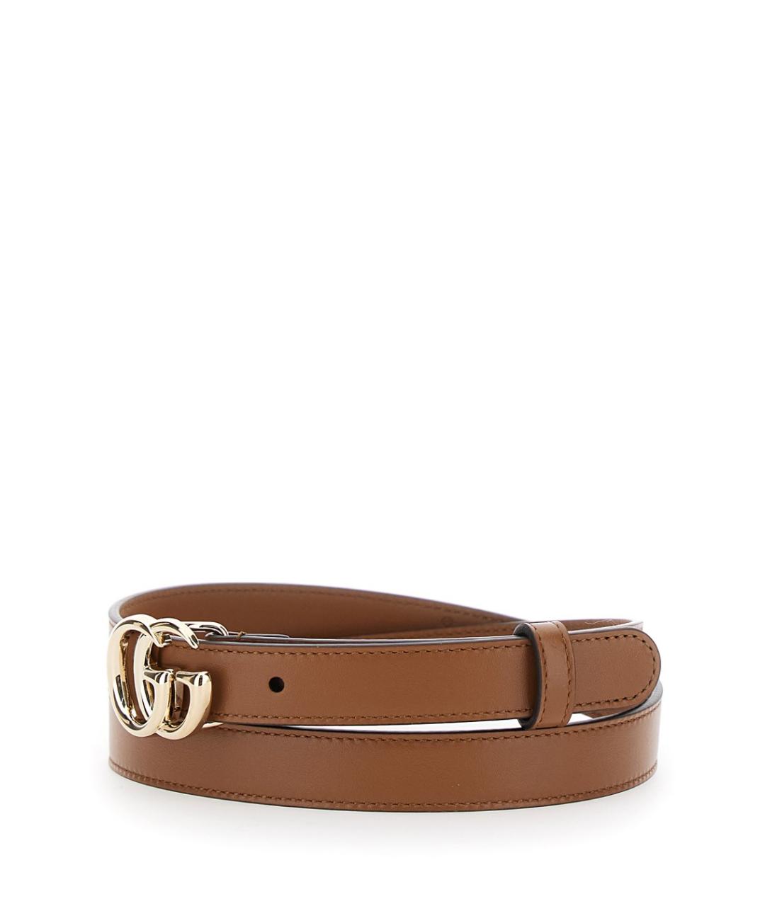 GUCCI Коричневый кожаный ремень, фото 2