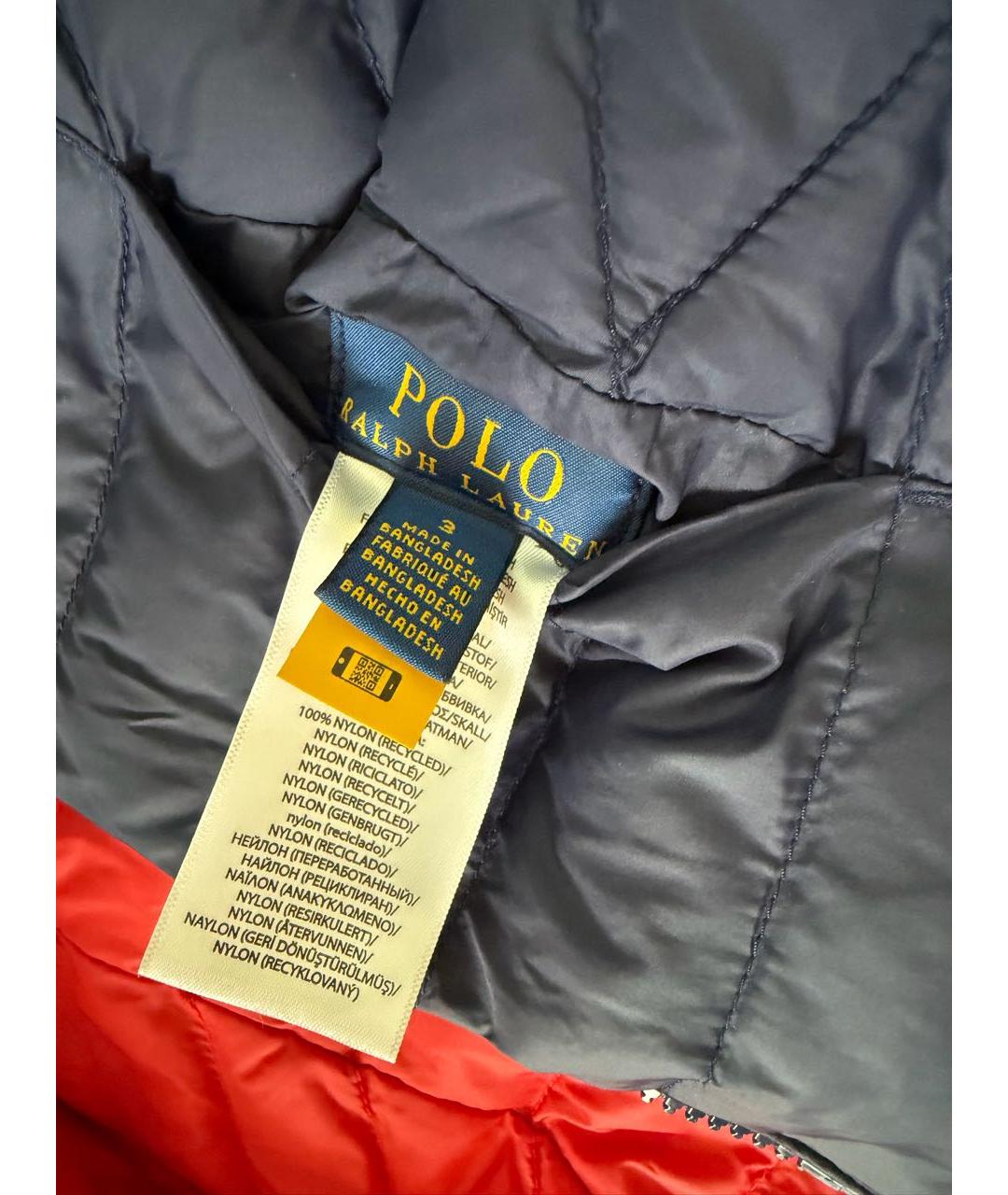 POLO RALPH LAUREN Темно-синий жакет / жилет, фото 3