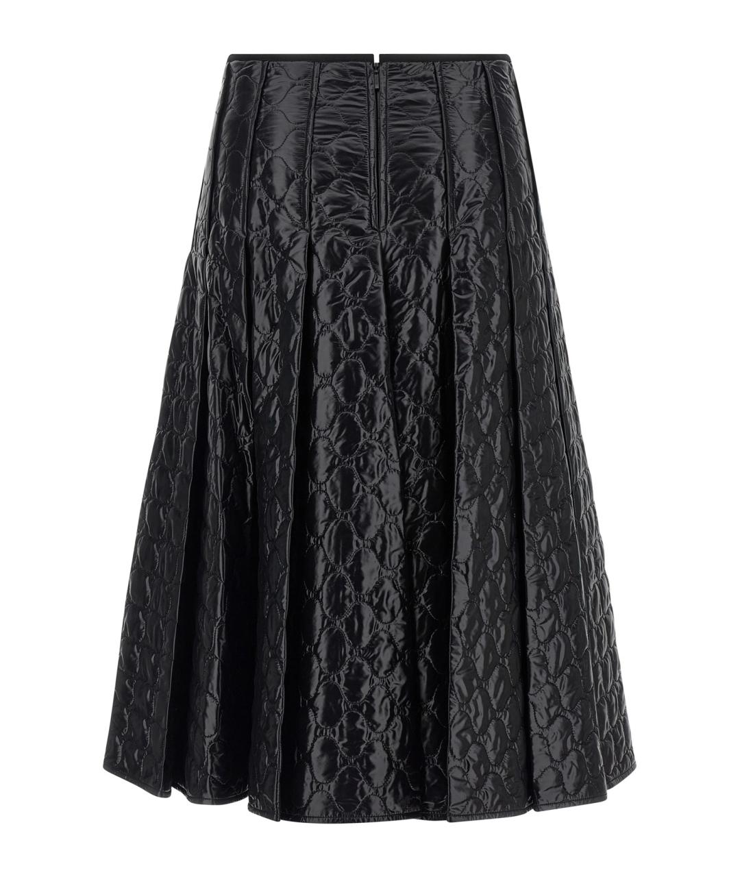 MONCLER Черная юбка макси, фото 2