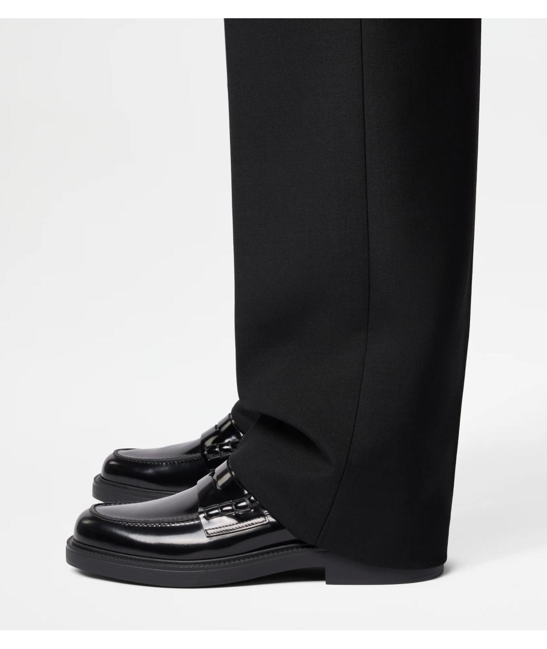 TOD'S Черные кожаные лоферы, фото 6
