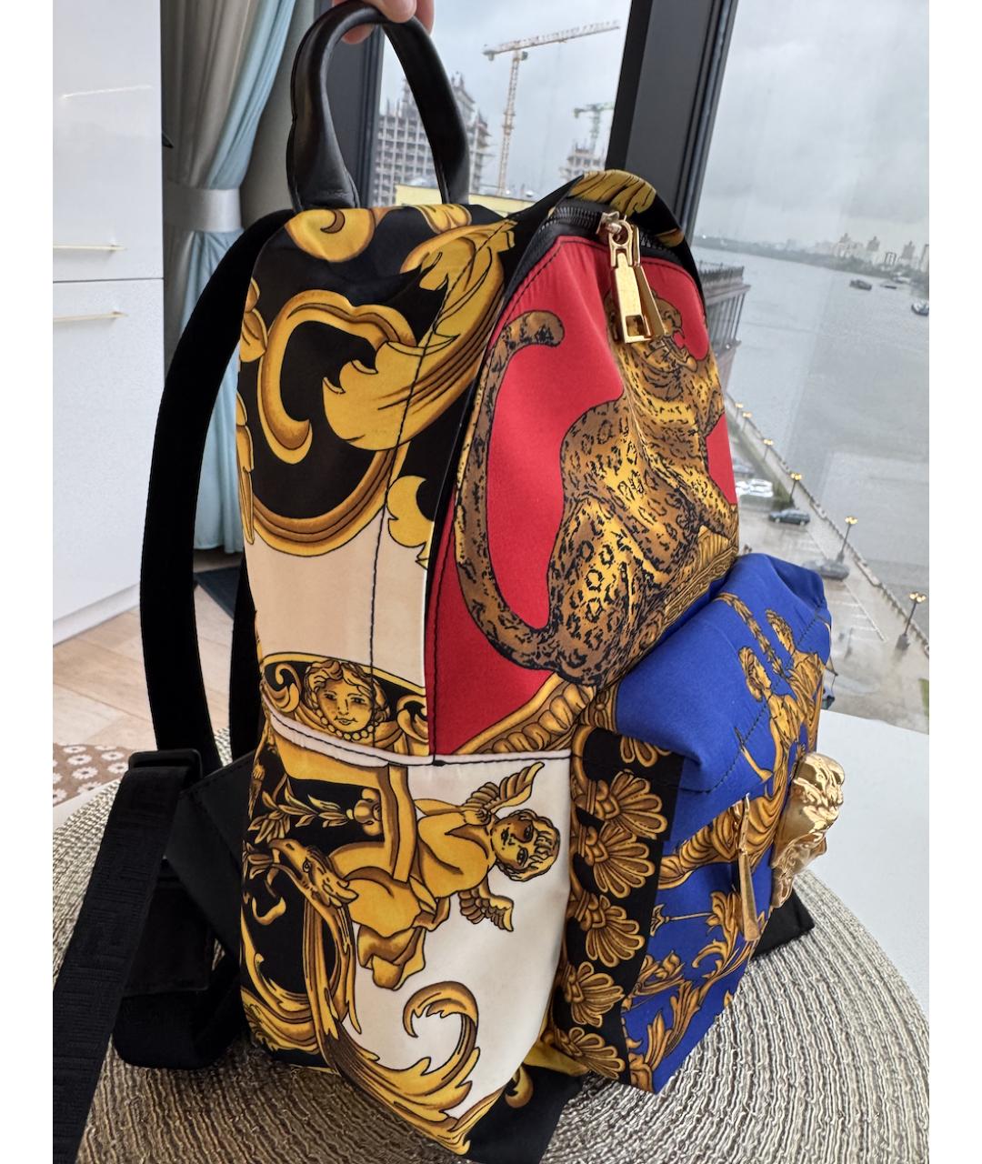 VERSACE Мульти синтетический рюкзак, фото 2