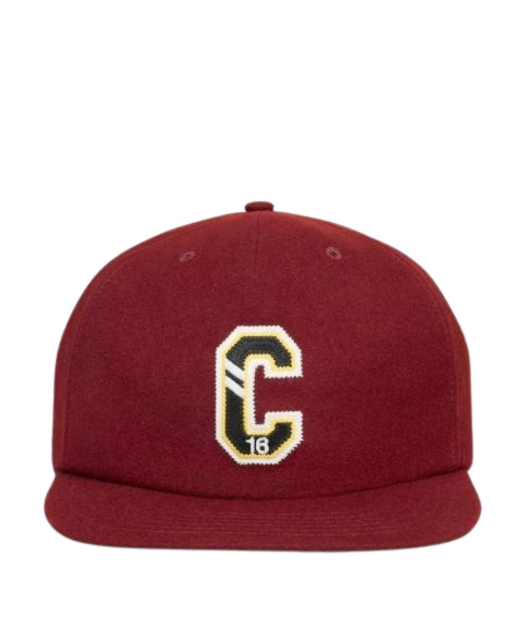 CELINE Бордовая кепка/бейсболка, фото 1