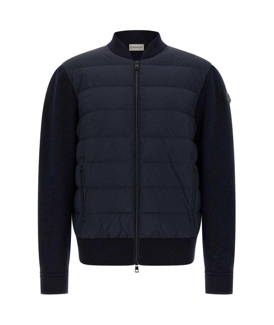 MONCLER Синий кардиган, фото 1