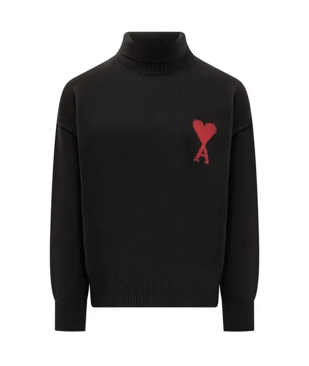 Ami Paris Черный джемпер / свитер, фото 1