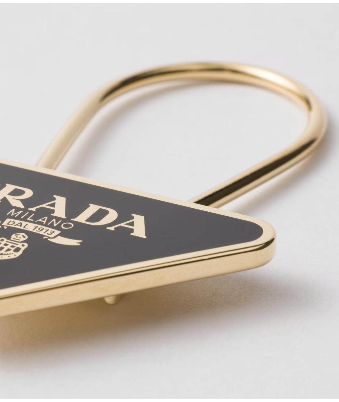 PRADA Черный брелок, фото 2