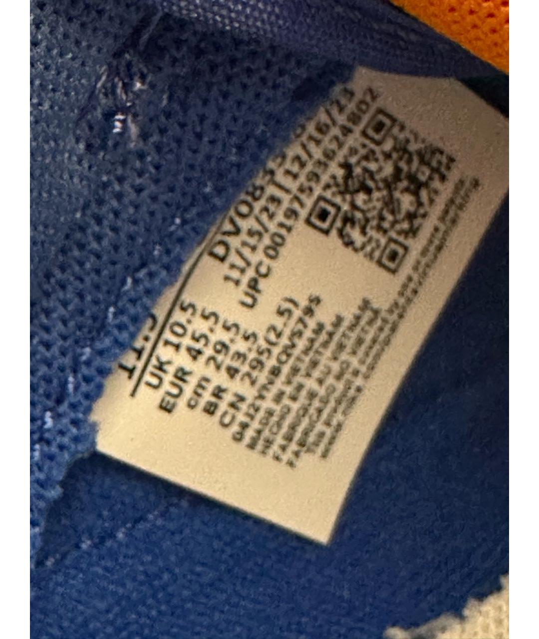 NIKE Мульти кожаные низкие кроссовки / кеды, фото 6