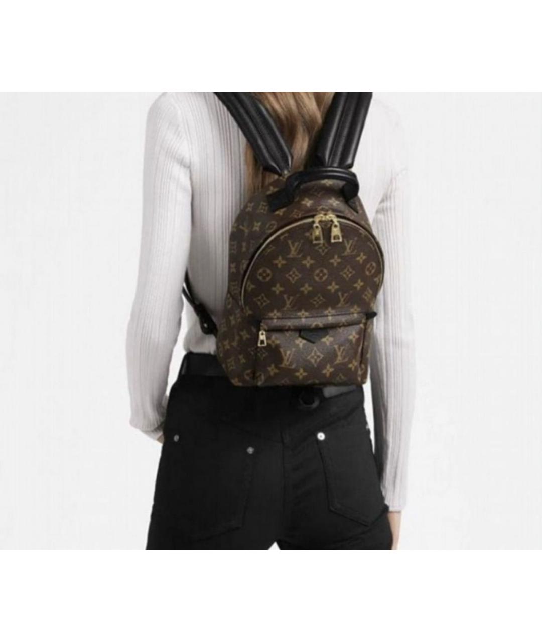 LOUIS VUITTON Коричневый рюкзак, фото 5