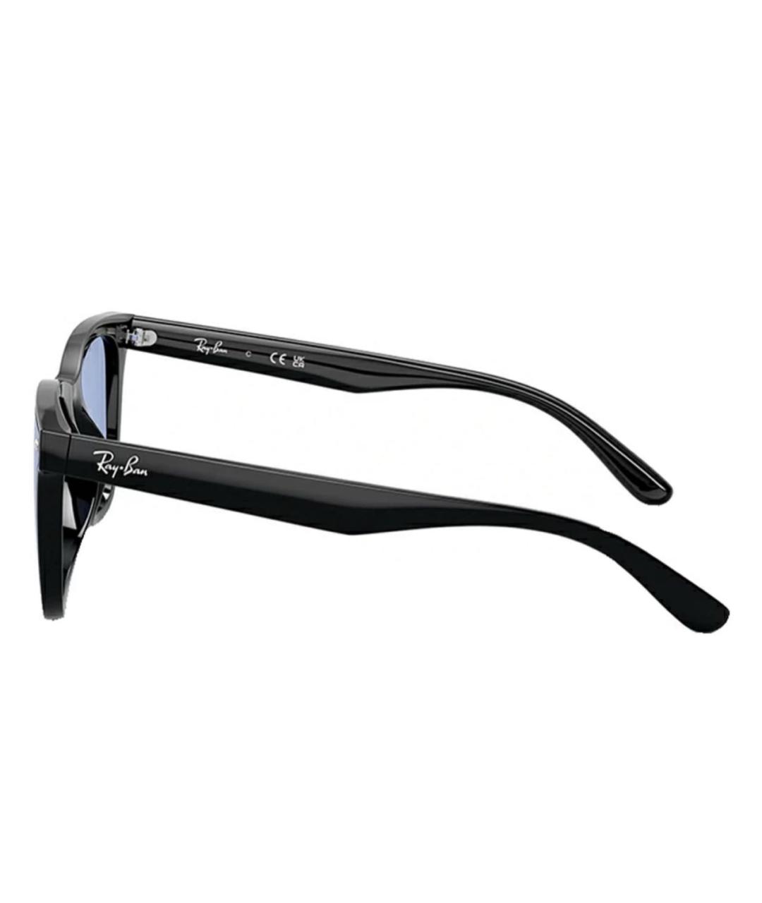 RAY BAN Голубые пластиковые солнцезащитные очки, фото 3