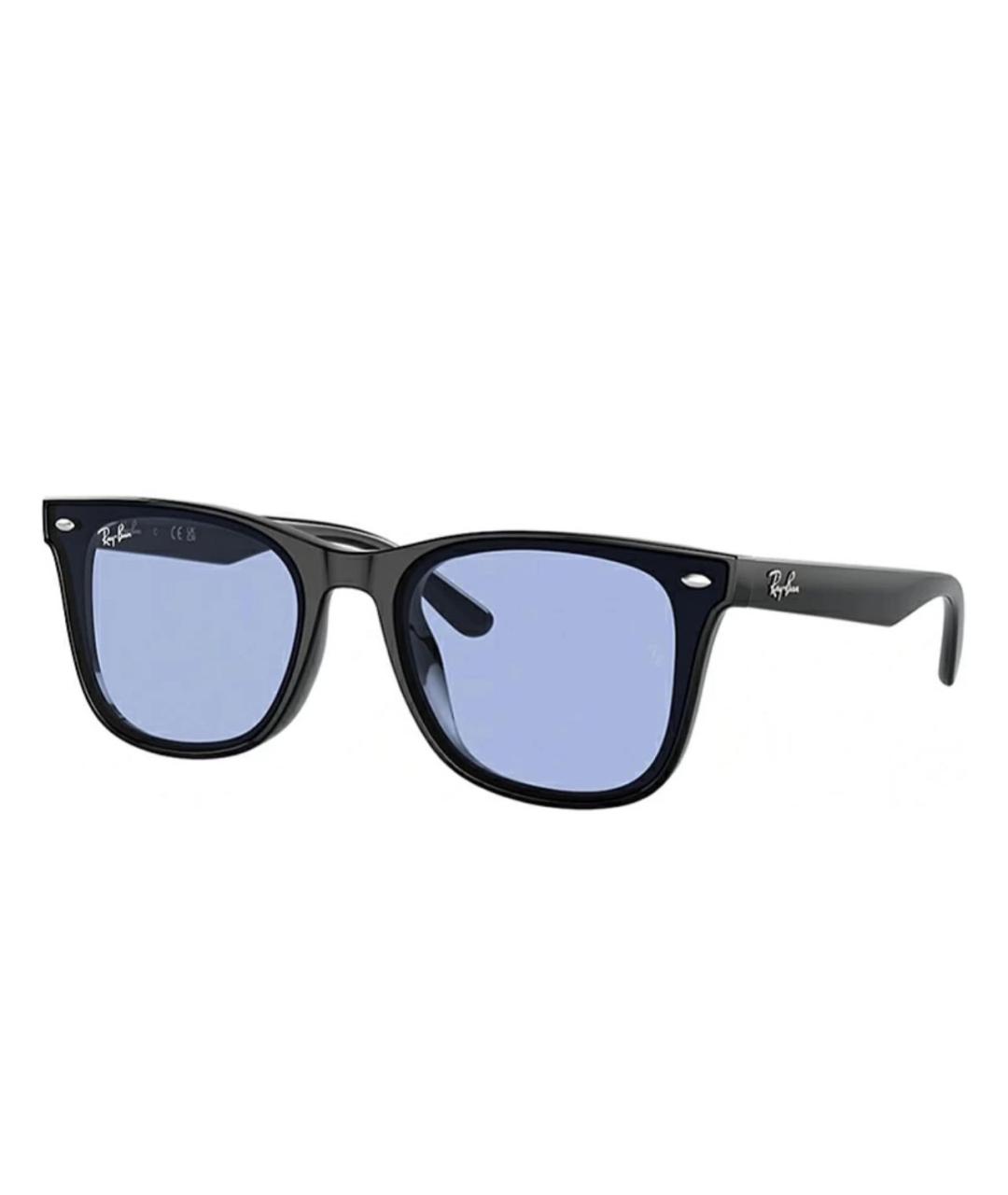 RAY BAN Голубые пластиковые солнцезащитные очки, фото 2