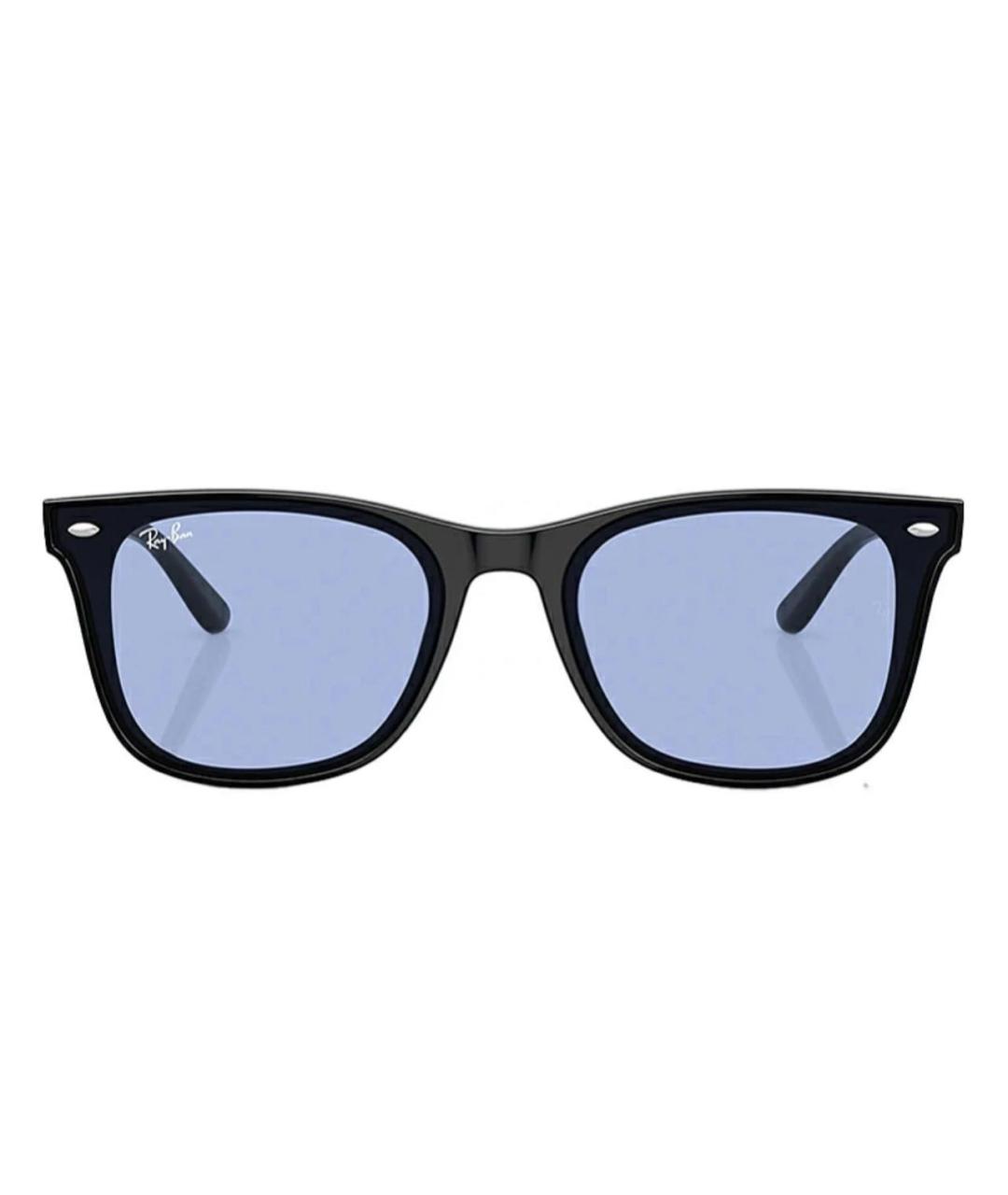 RAY BAN Голубые пластиковые солнцезащитные очки, фото 1
