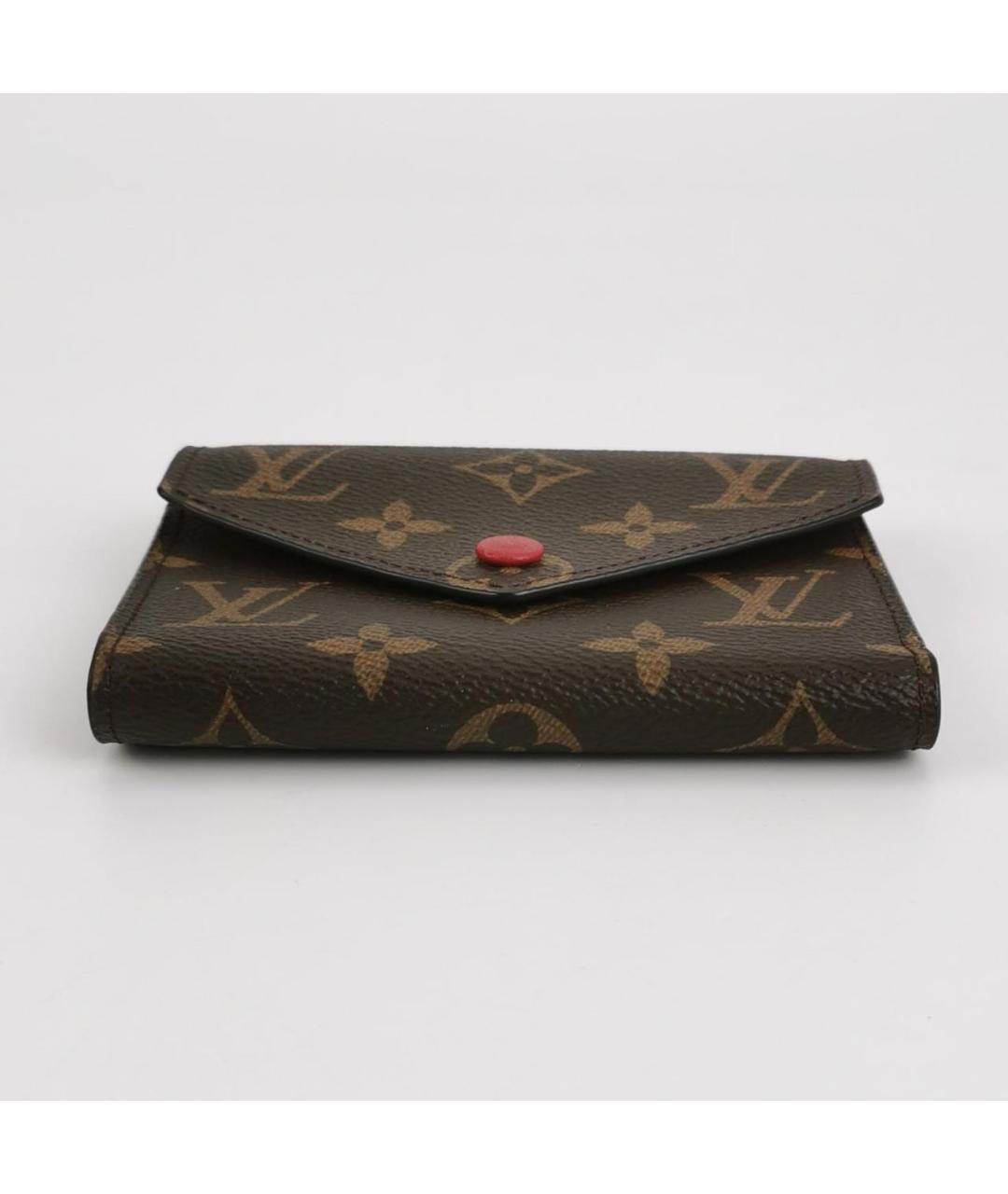LOUIS VUITTON Бордовый кошелек, фото 4
