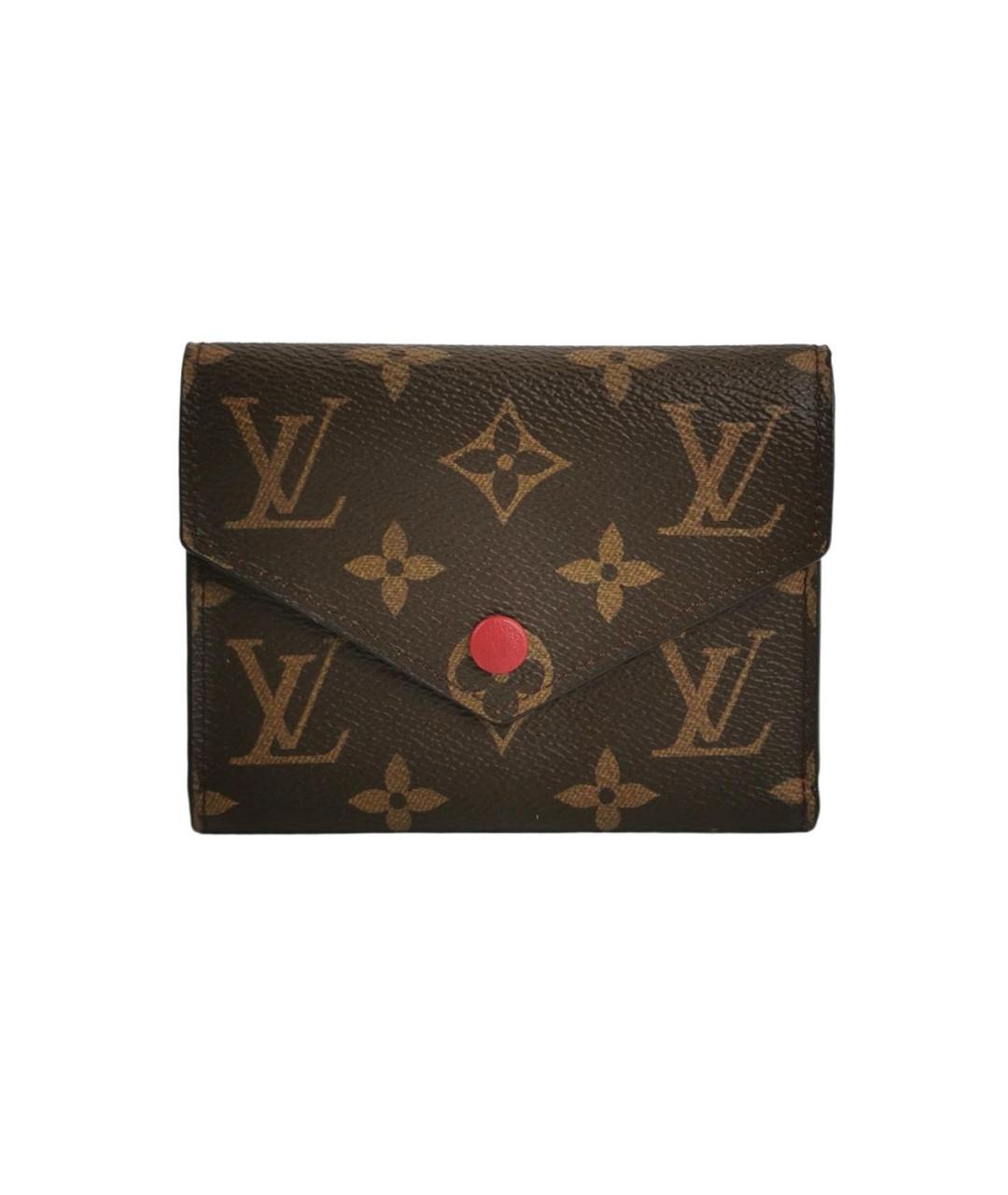 LOUIS VUITTON Бордовый кошелек, фото 1