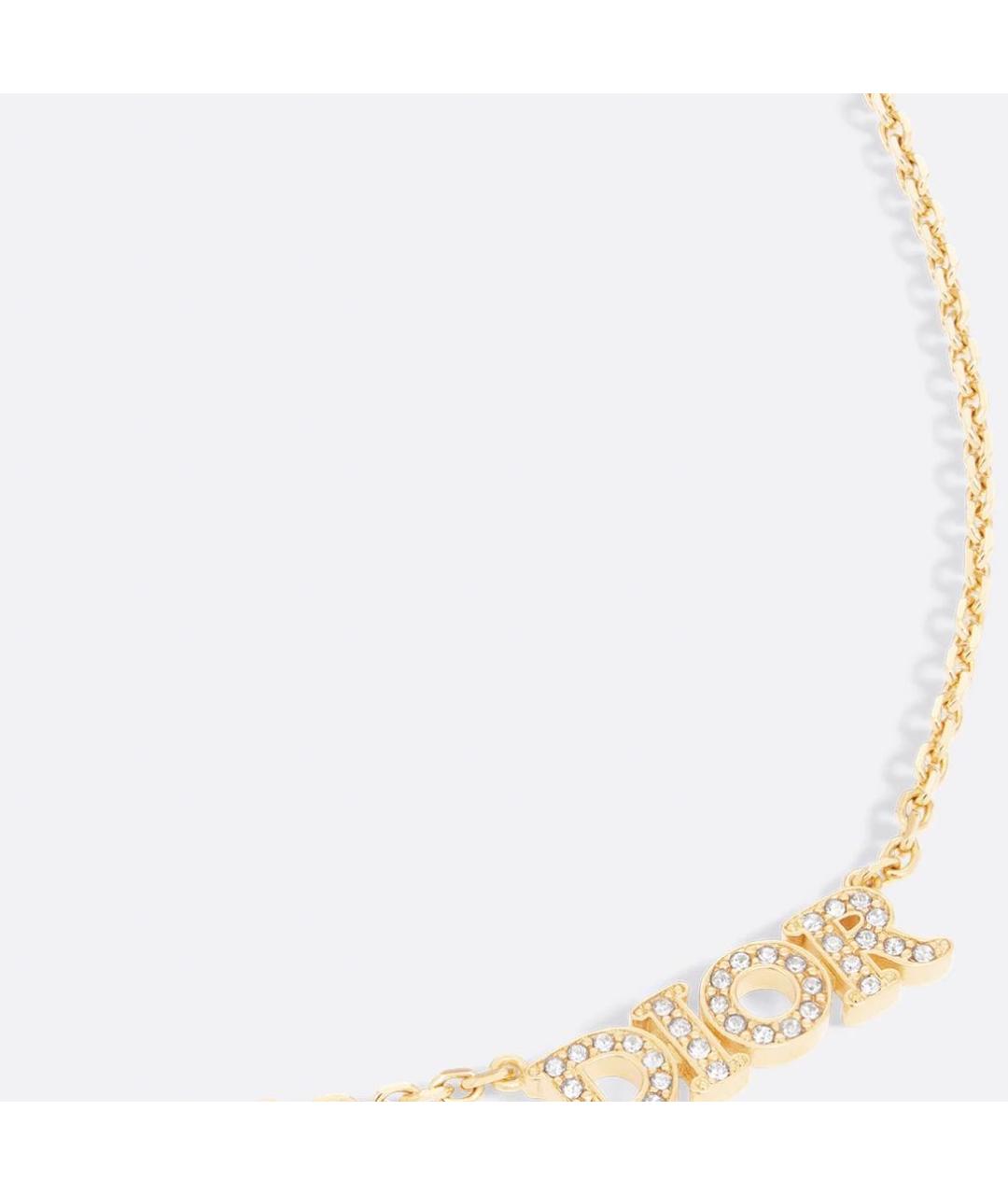 CHRISTIAN DIOR Золотое колье, фото 3