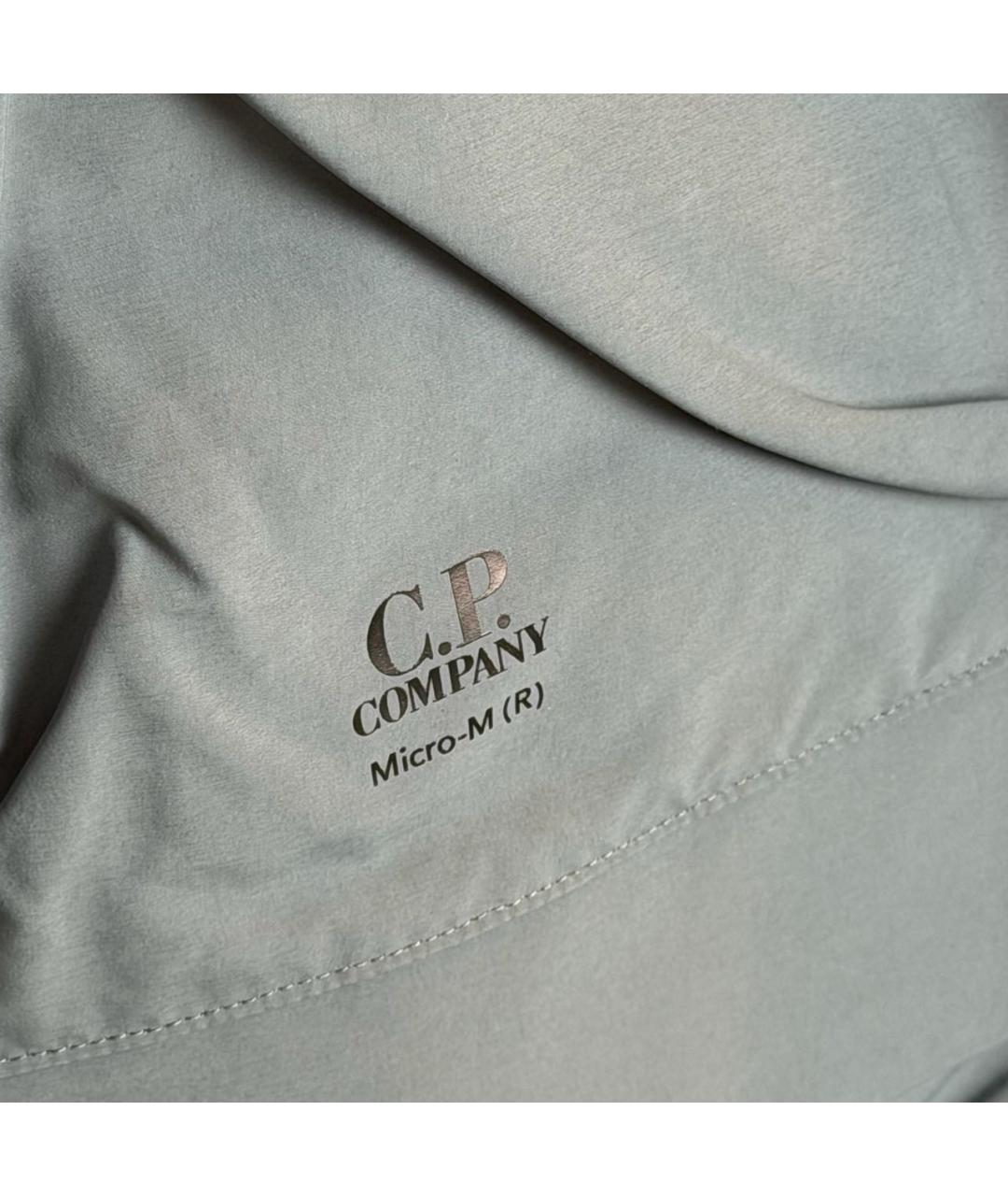 CP COMPANY Голубая полиэстеровая куртка, фото 5