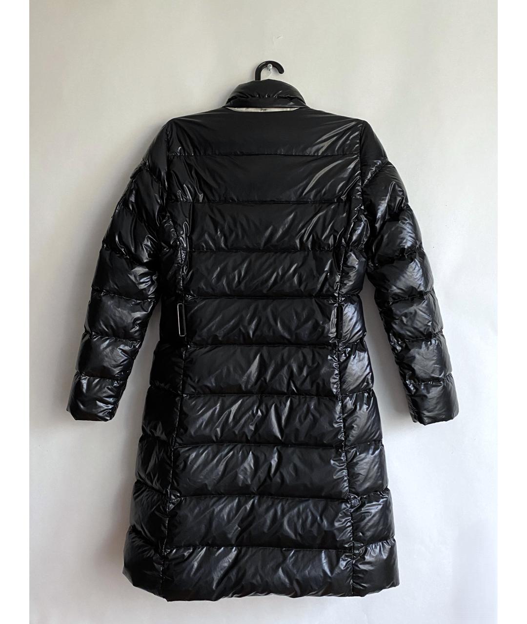 MONCLER Черный пуховик, фото 2