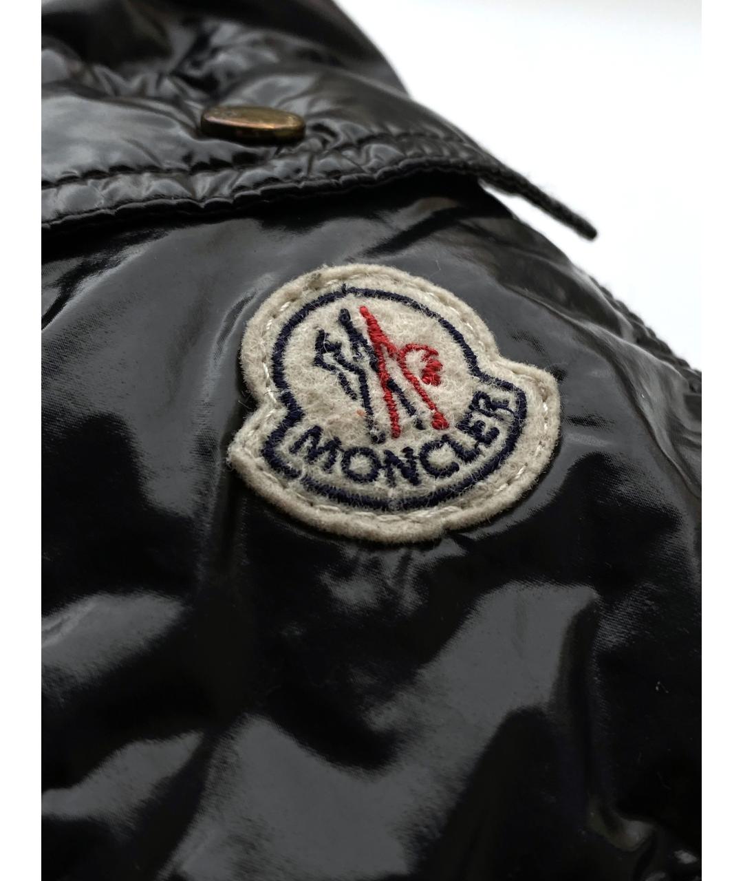MONCLER Черный пуховик, фото 7