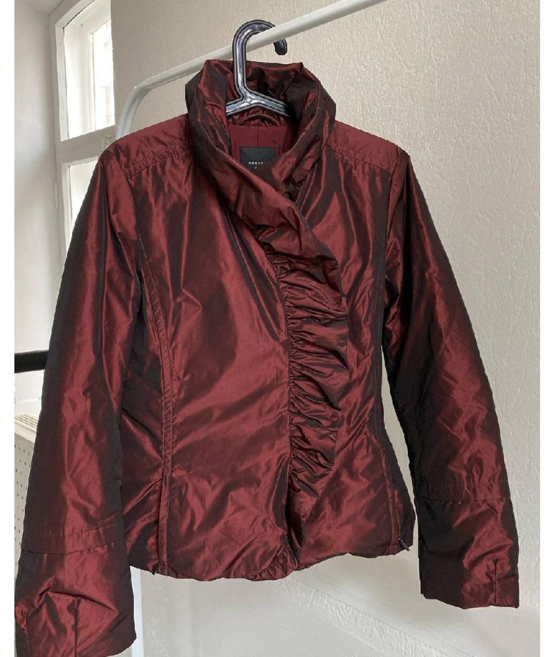 WEEKEND MAX MARA Бордовая куртка, фото 5