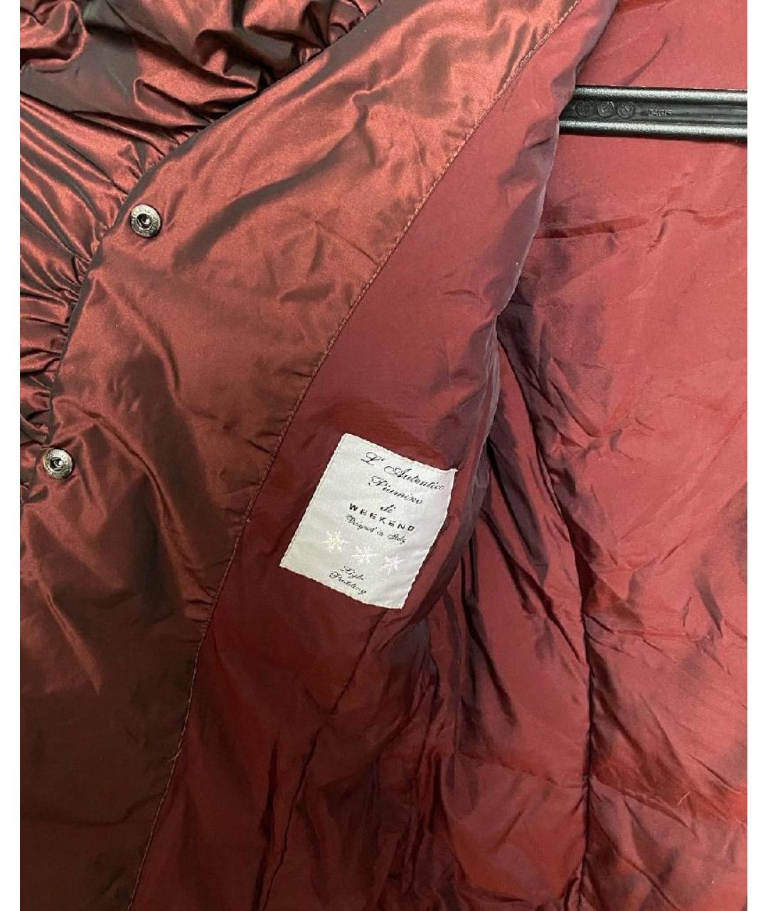 WEEKEND MAX MARA Бордовая куртка, фото 4