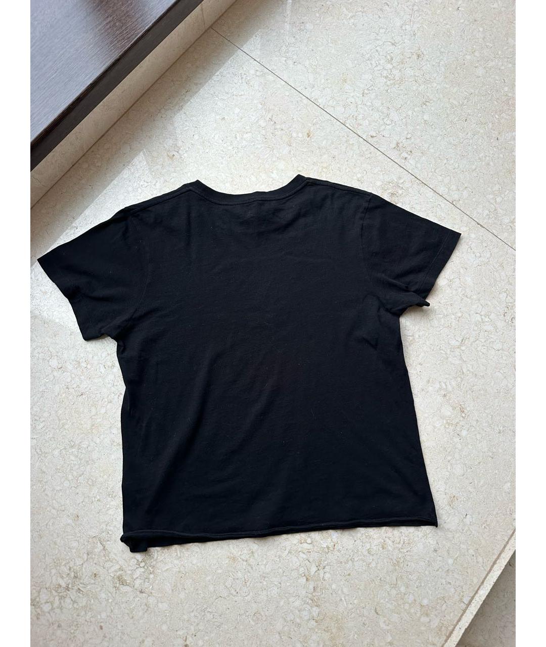 SAINT LAURENT Черная футболка, фото 4