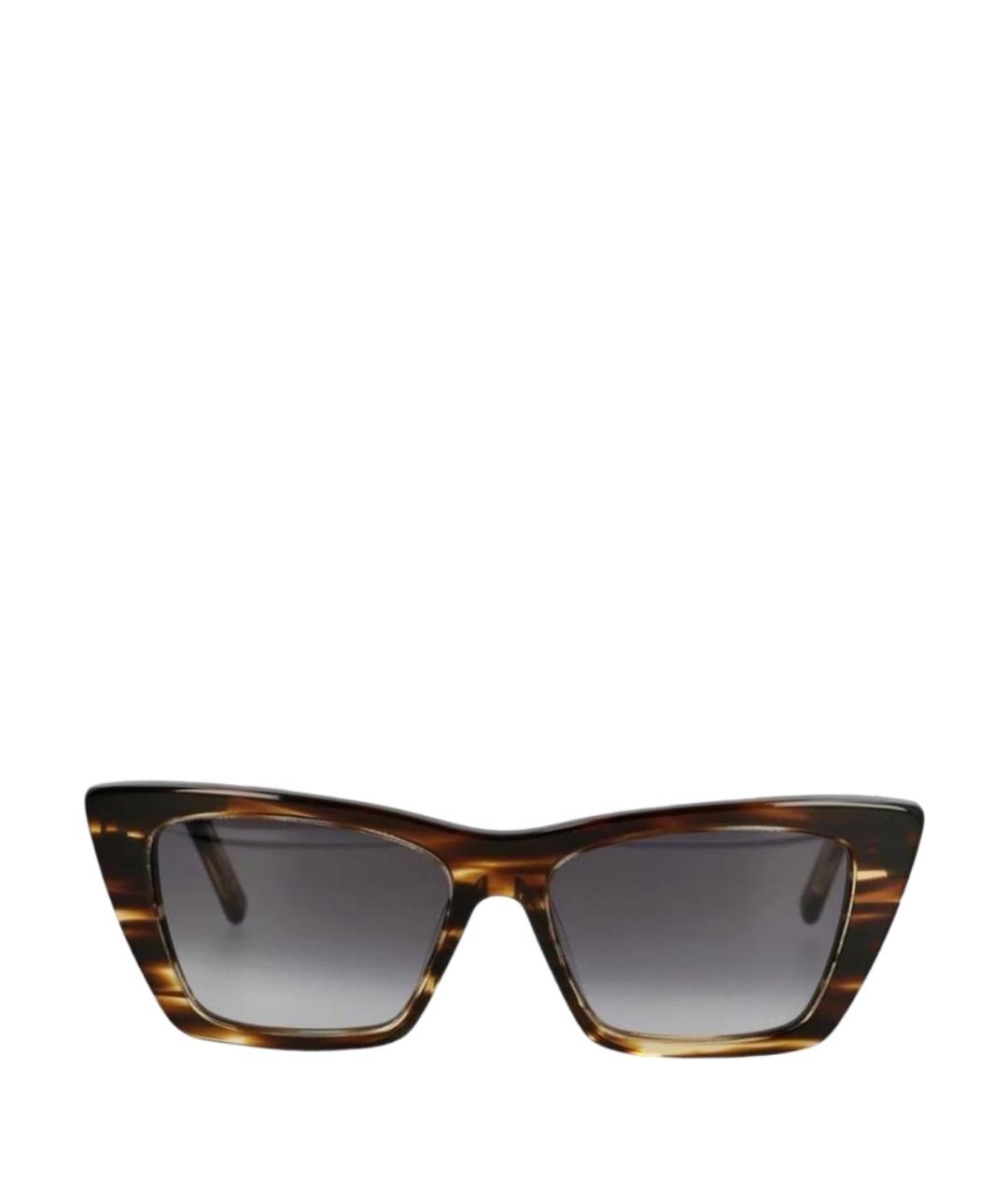 SAINT LAURENT Мульти пластиковые солнцезащитные очки, фото 1