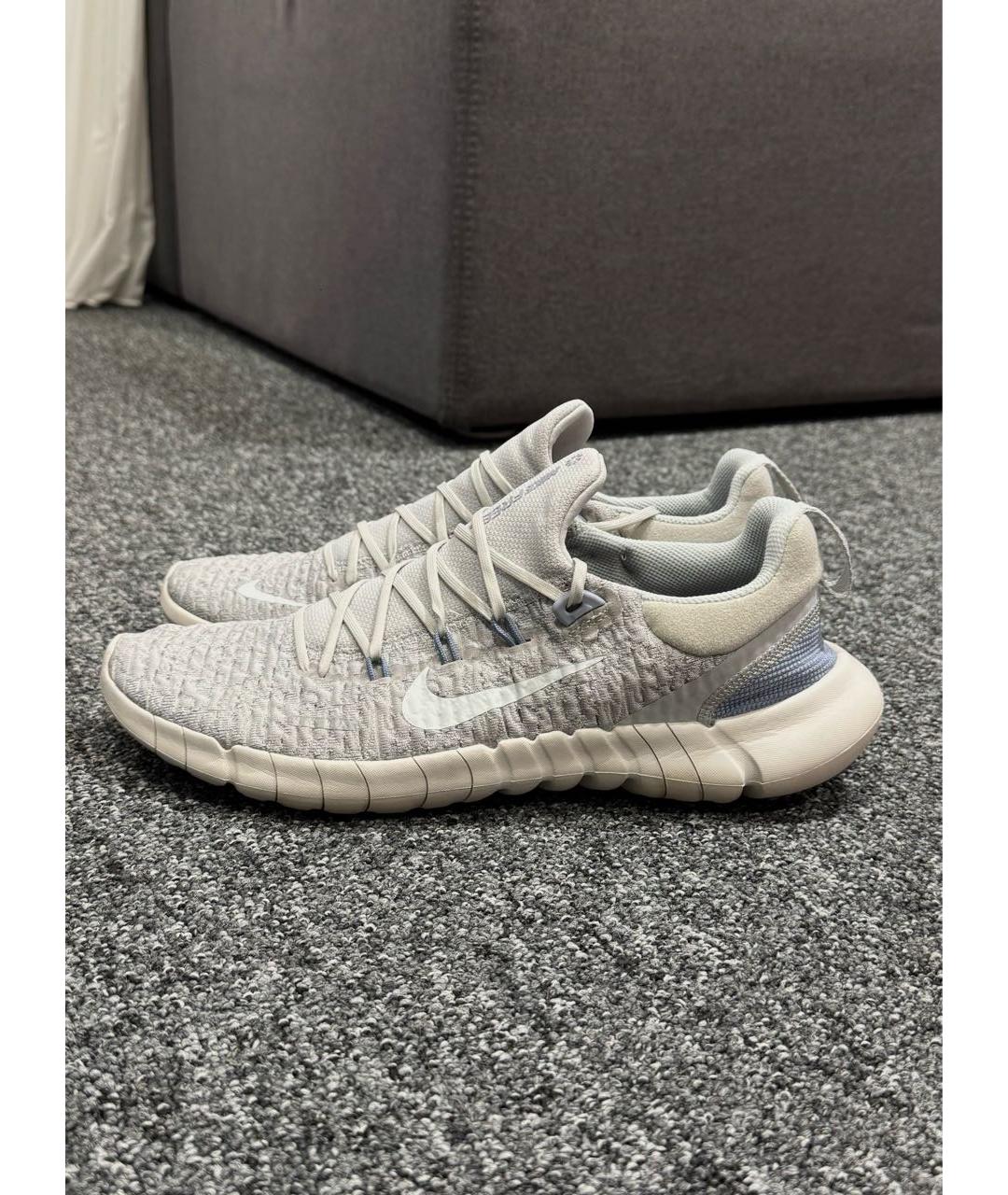NIKE Серые низкие кроссовки / кеды, фото 7