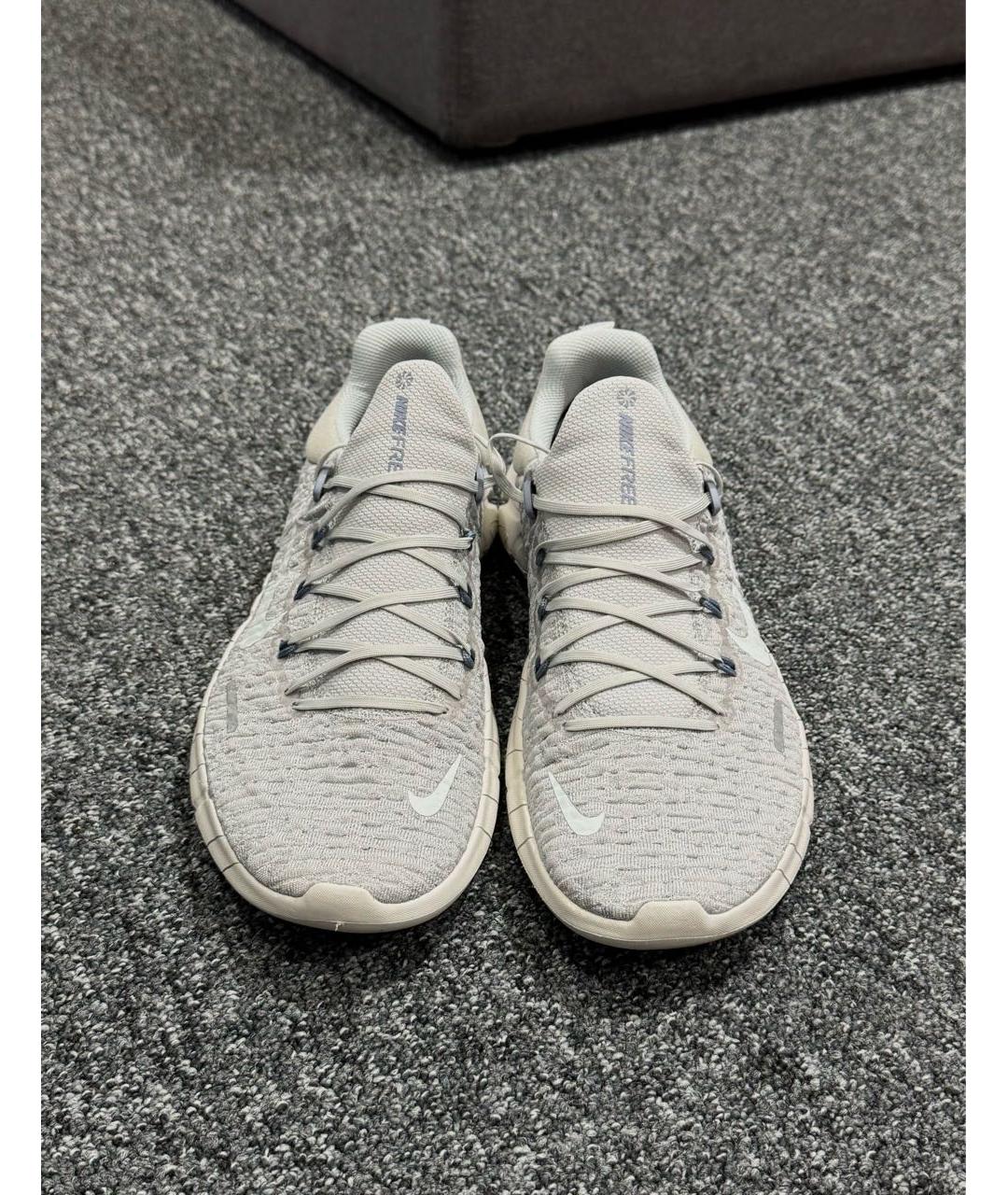 NIKE Серые низкие кроссовки / кеды, фото 2