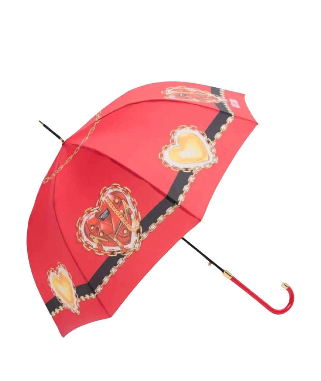 MOSCHINO Красный зонт, фото 1