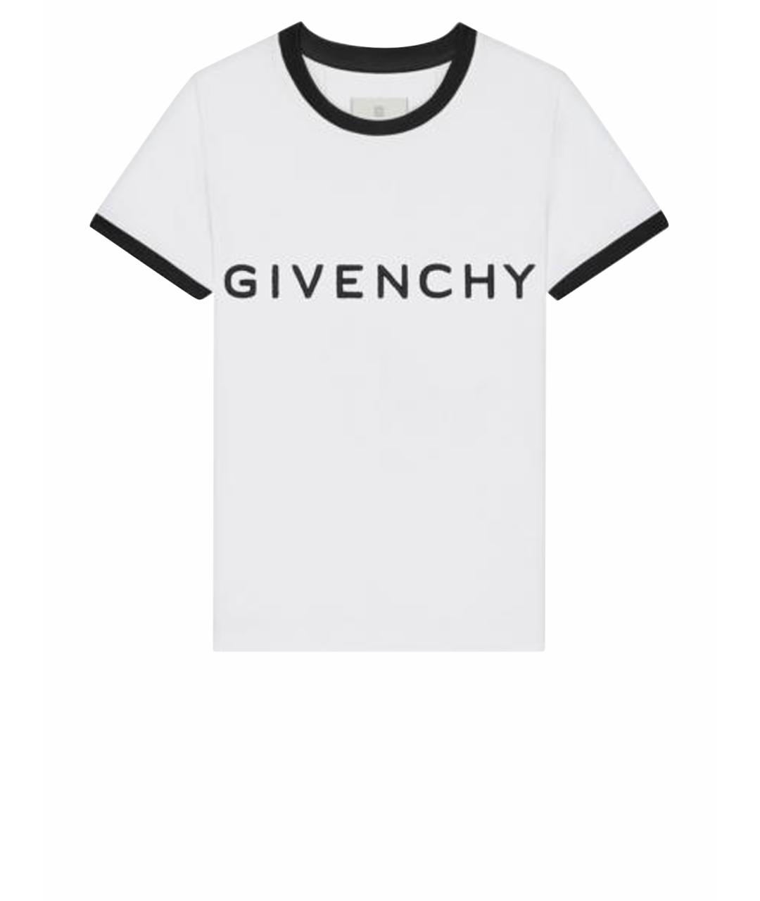 GIVENCHY Белая футболка, фото 1